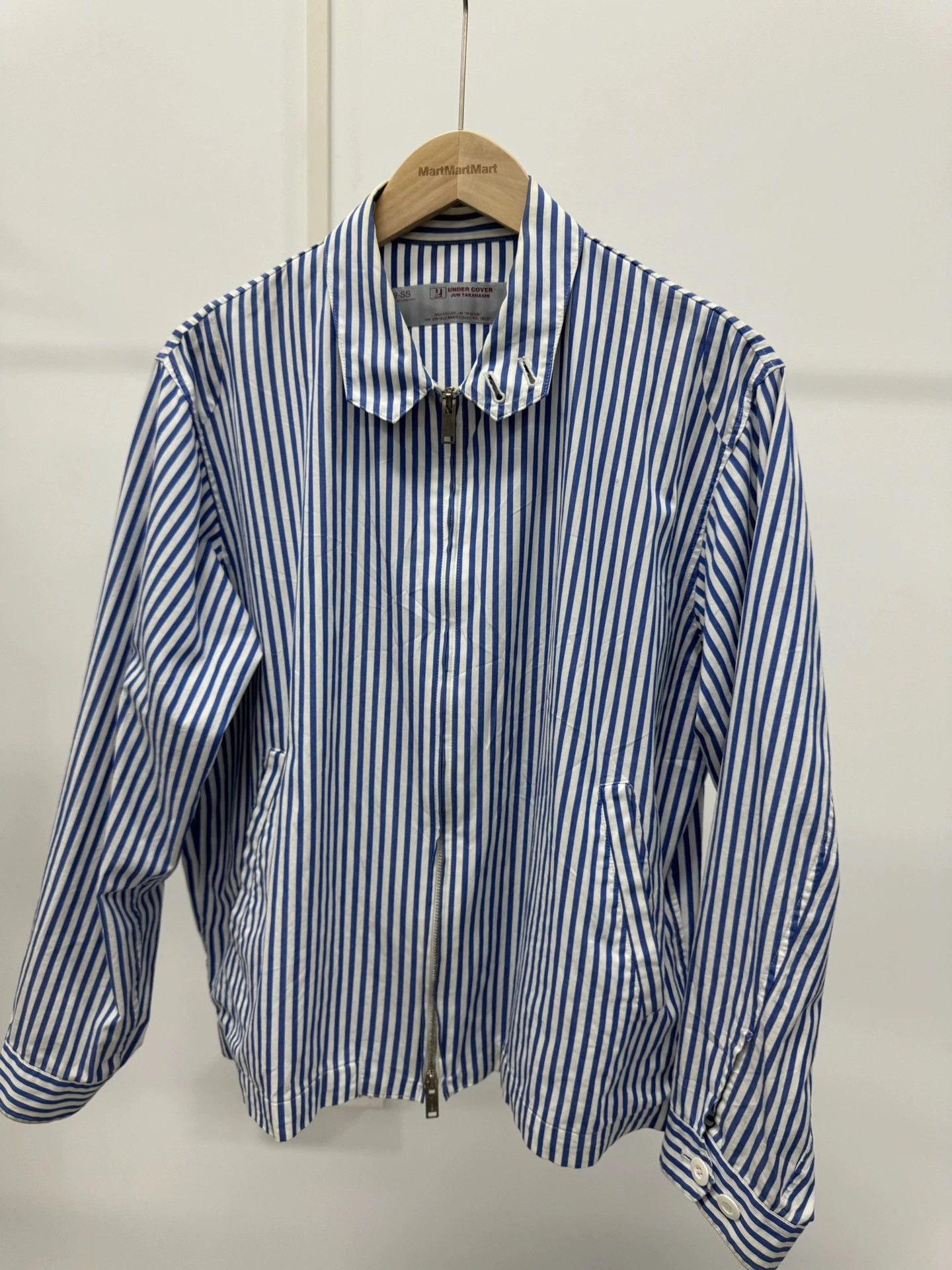 Undercover Undercover 99ss "Relief" Archive Groupie striped coat Size US M / EU 48-50 / 2 - 2 Thumbnail