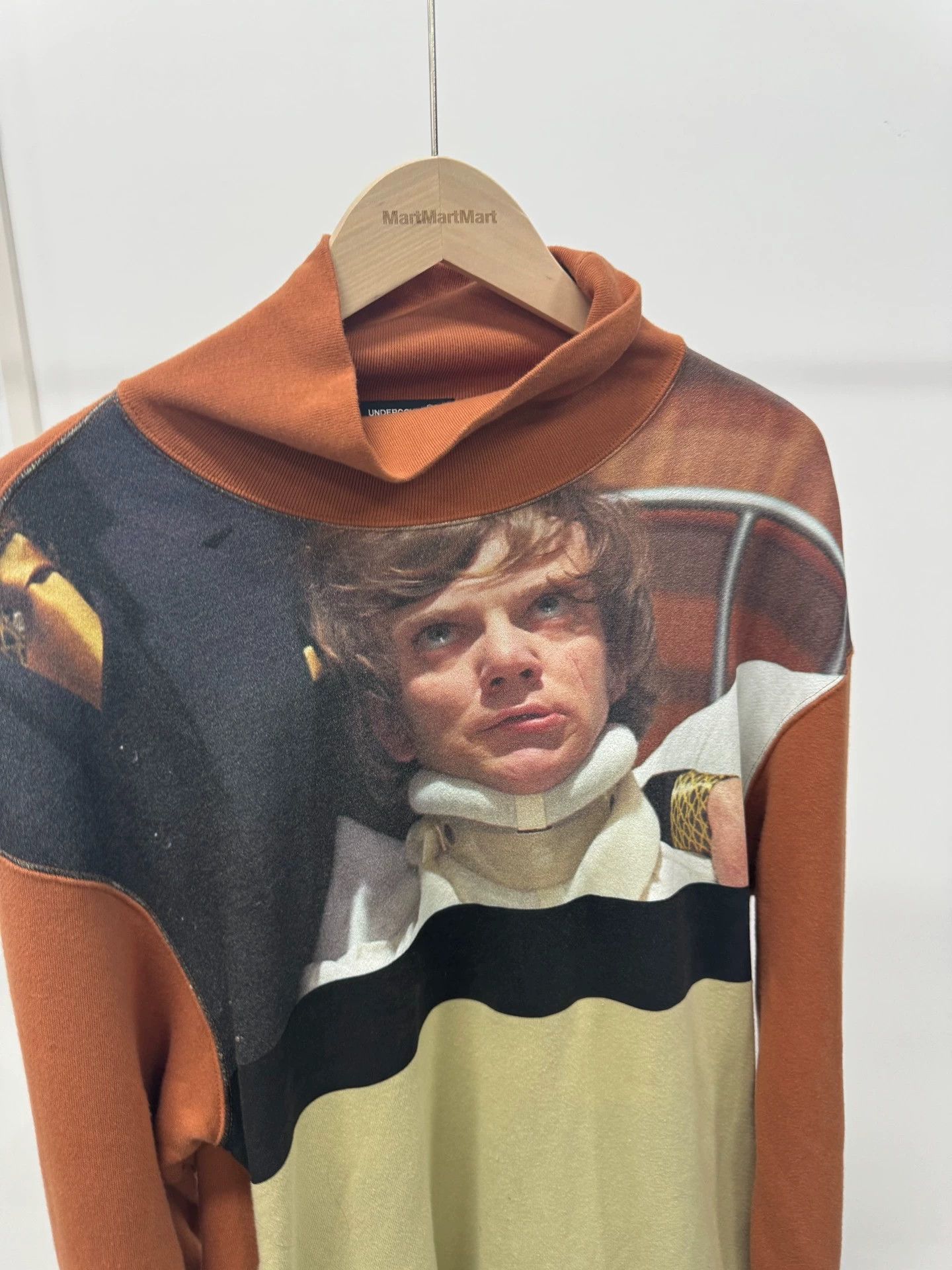 Undercover Undercover Clockwork orange turtleneck hoodie Size US M / EU 48-50 / 2 - 3 Thumbnail
