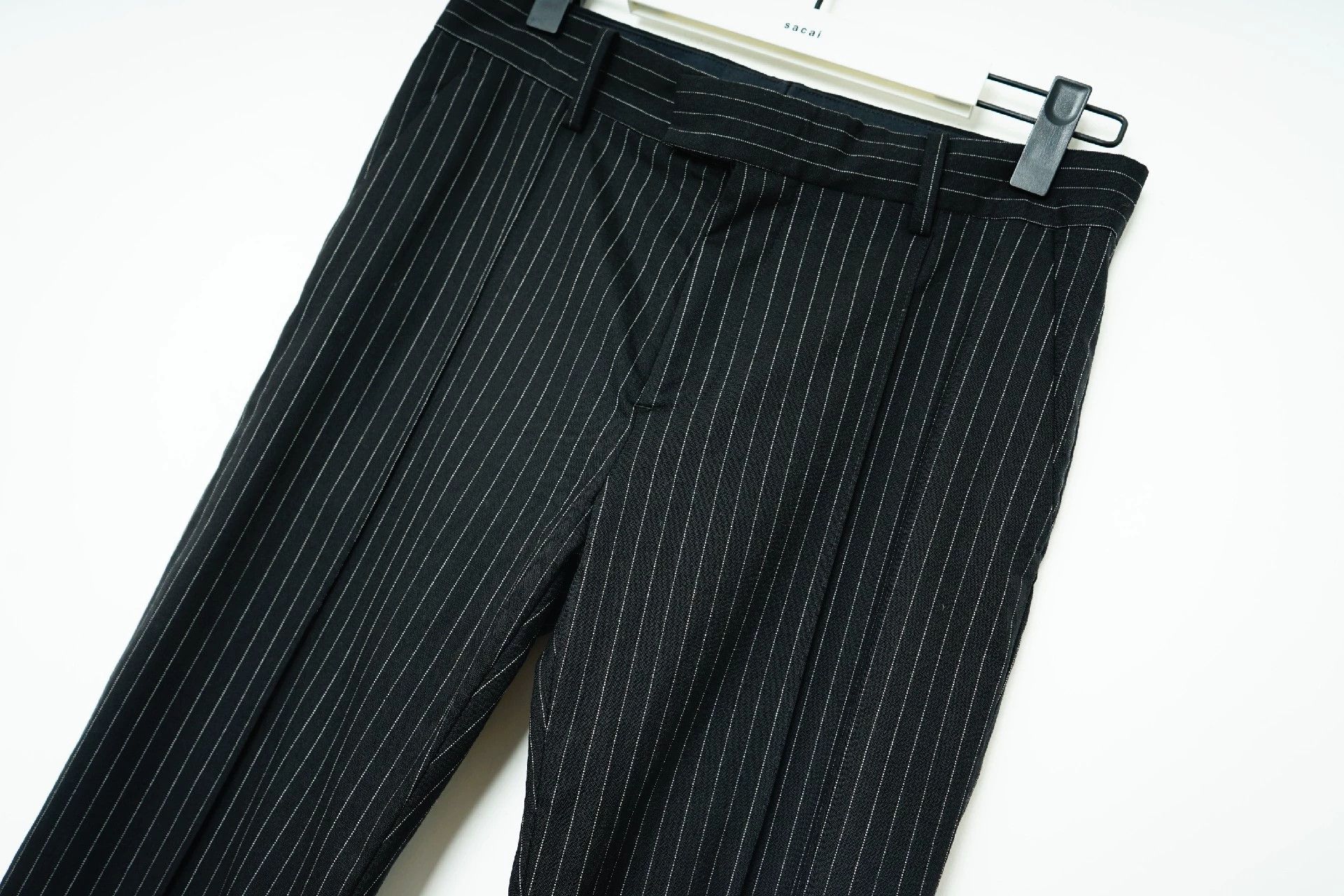 Undercover undercover Spring/Summer striped blend wool pants Size US 30 / EU 46 - 4 Thumbnail