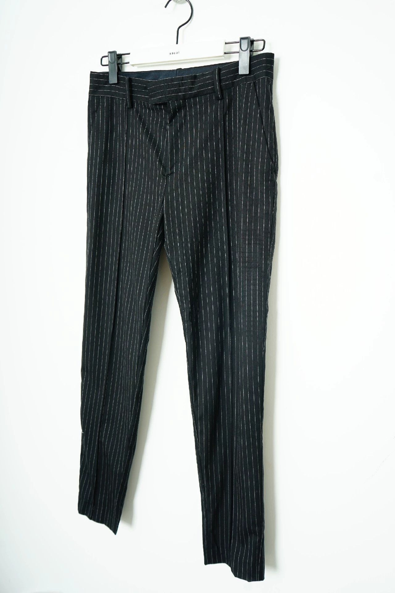 Undercover undercover Spring/Summer striped blend wool pants Size US 30 / EU 46 - 2 Thumbnail