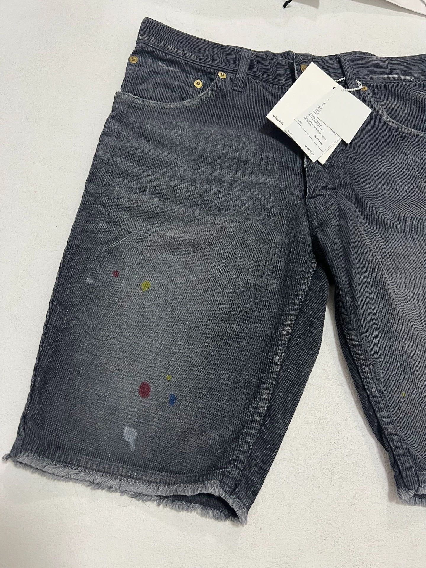 Visvim VISVIM FLUXUS 03 CUT���OFFS SLUB ���CORDS��� Size US 30 / EU 46 - 2 Thumbnail