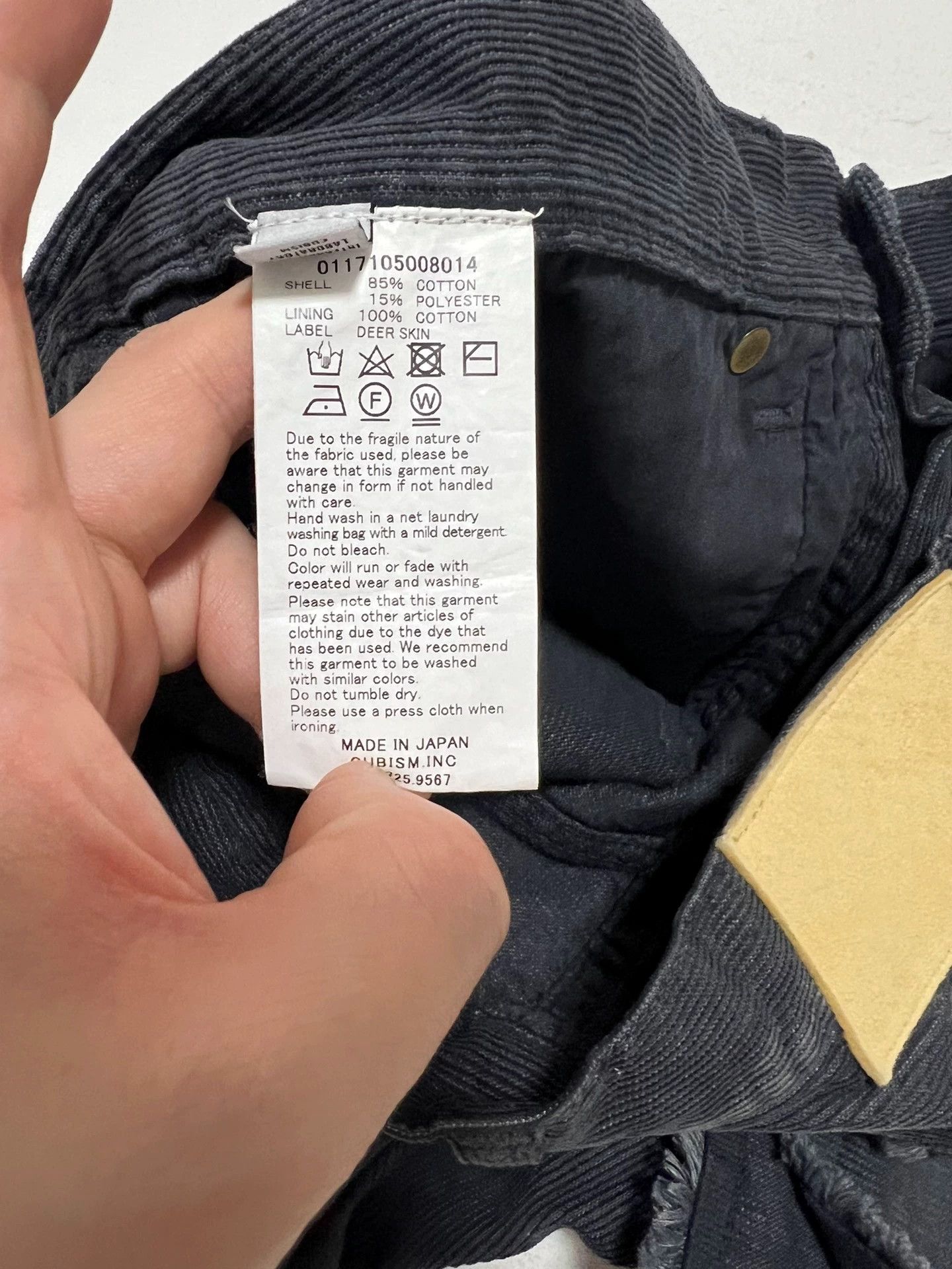 Visvim VISVIM FLUXUS 03 CUT���OFFS SLUB ���CORDS��� Size US 30 / EU 46 - 8 Thumbnail