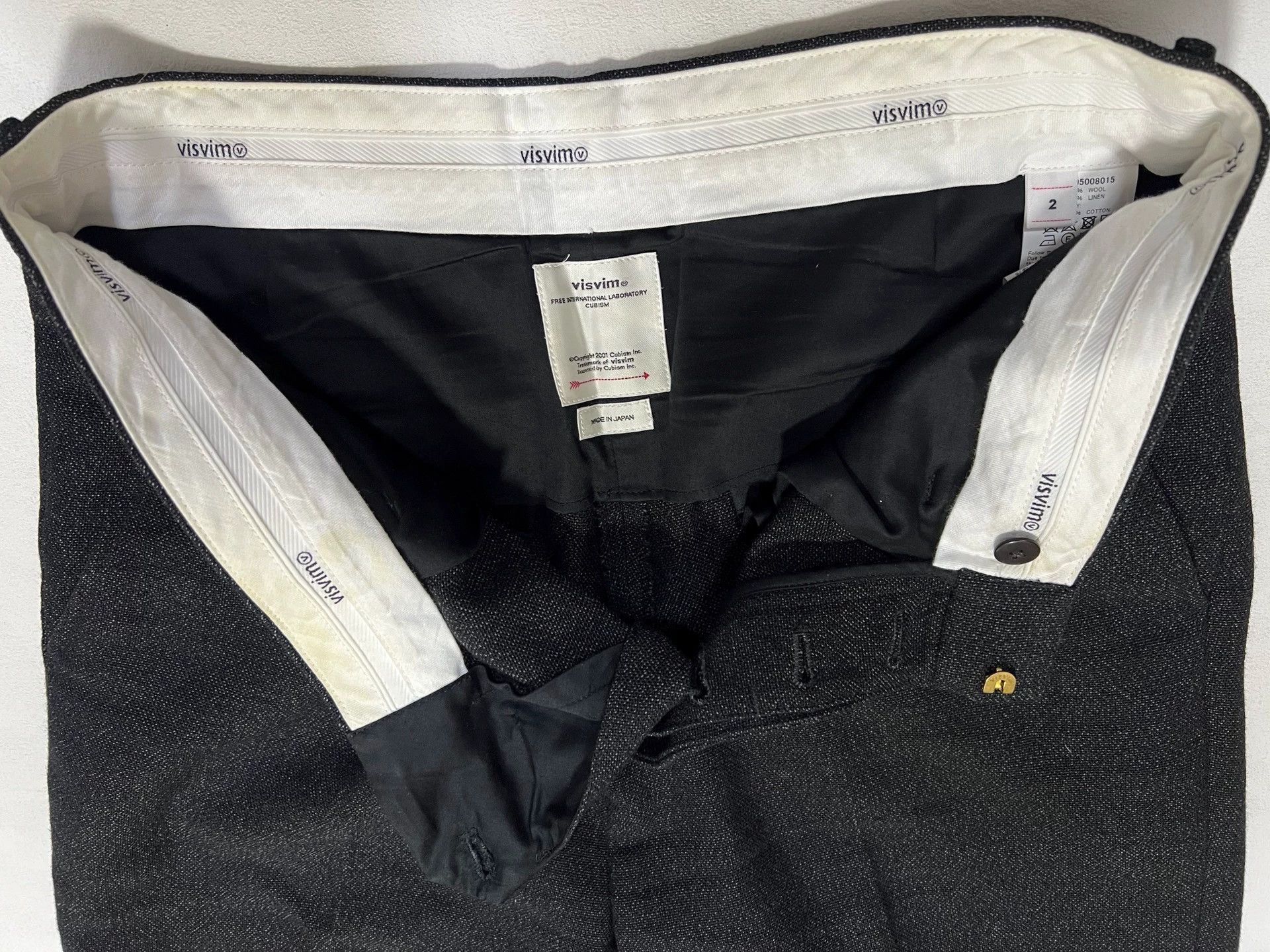 Visvim VISVIM 22AW HIGGINS SLACKS (W/L) Size US 32 / EU 48 - 7 Thumbnail