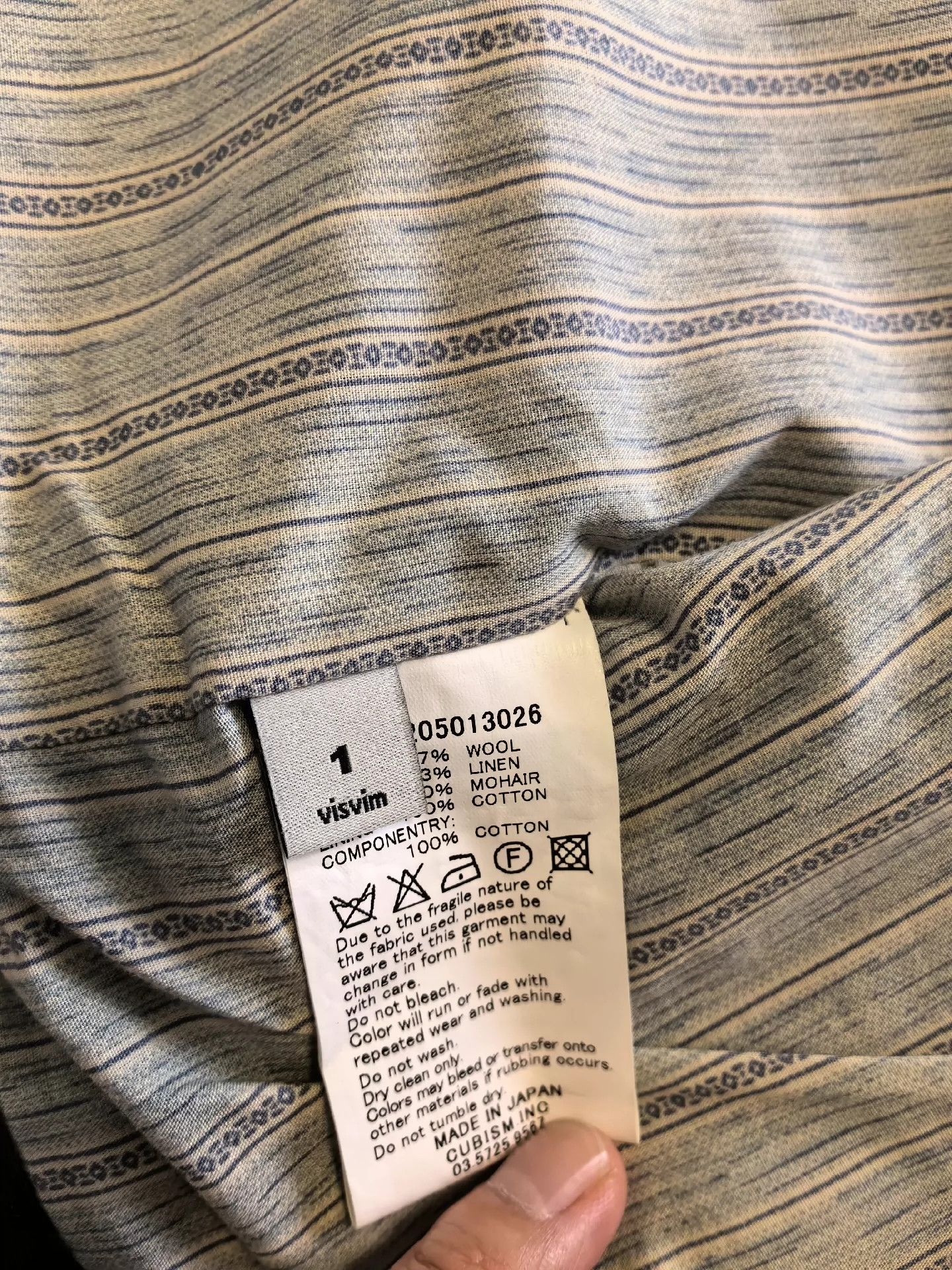 Visvim VISVIM 16AW SANJURO JKT Size US S / EU 44-46 / 1 - 4 Thumbnail