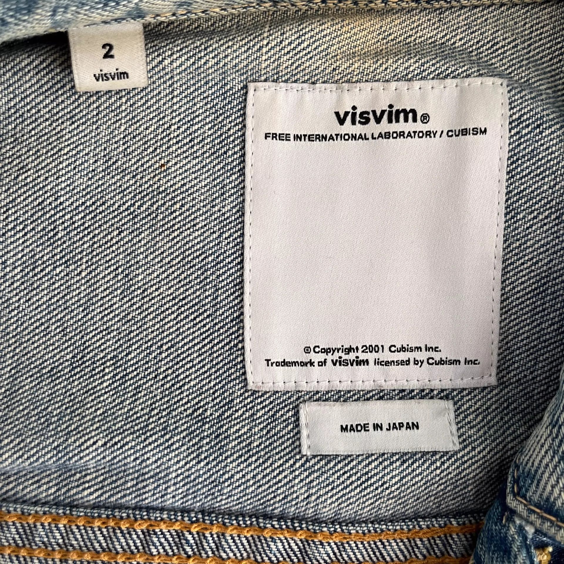 Visvim Visvim Classic 101 JKT No. 2 jeans Size US M / EU 48-50 / 2 - 2 Thumbnail