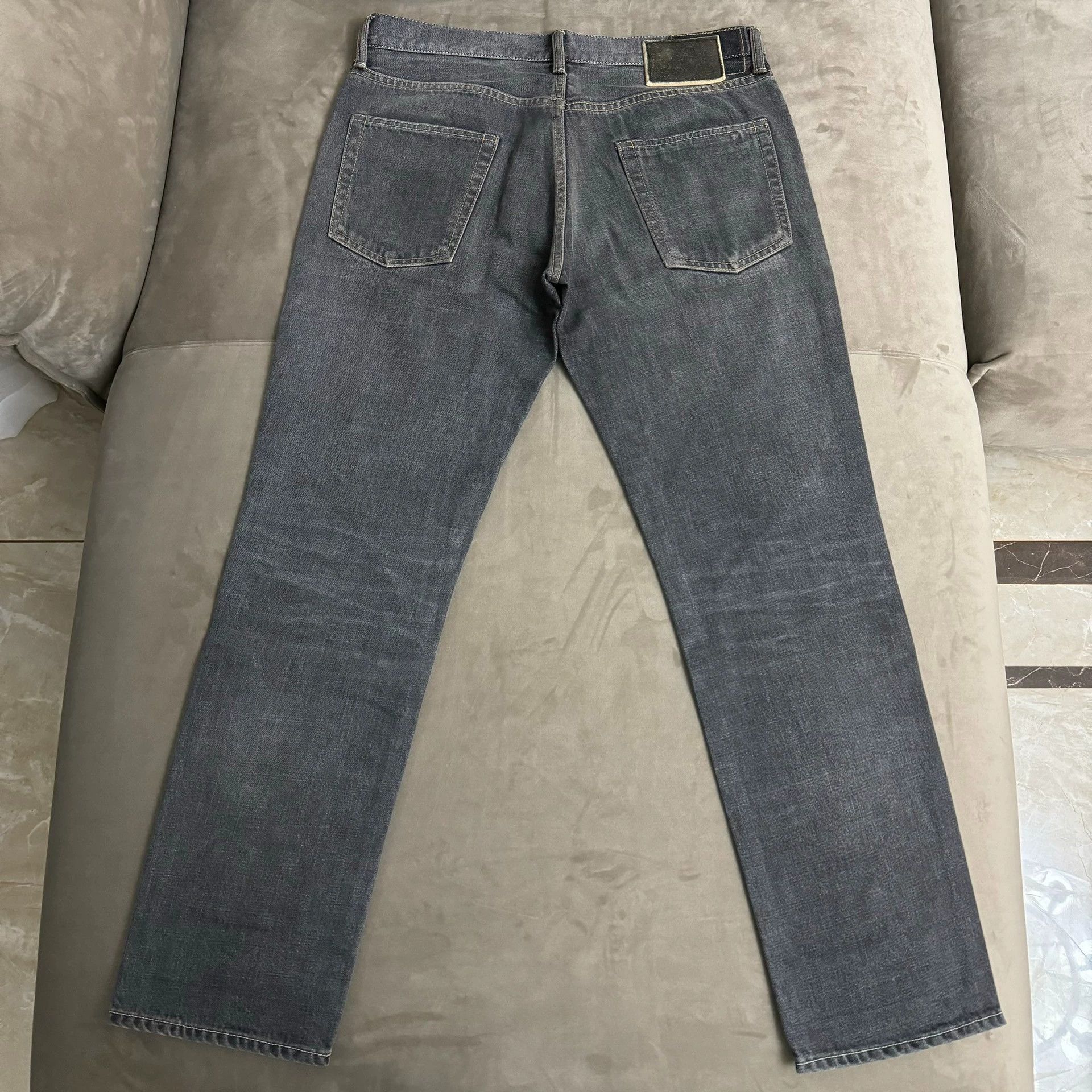 Visvim Visvim 17AW SPOT 04D10 Black cashew flower wash jeans Size US 34 / EU 50 - 2 Thumbnail
