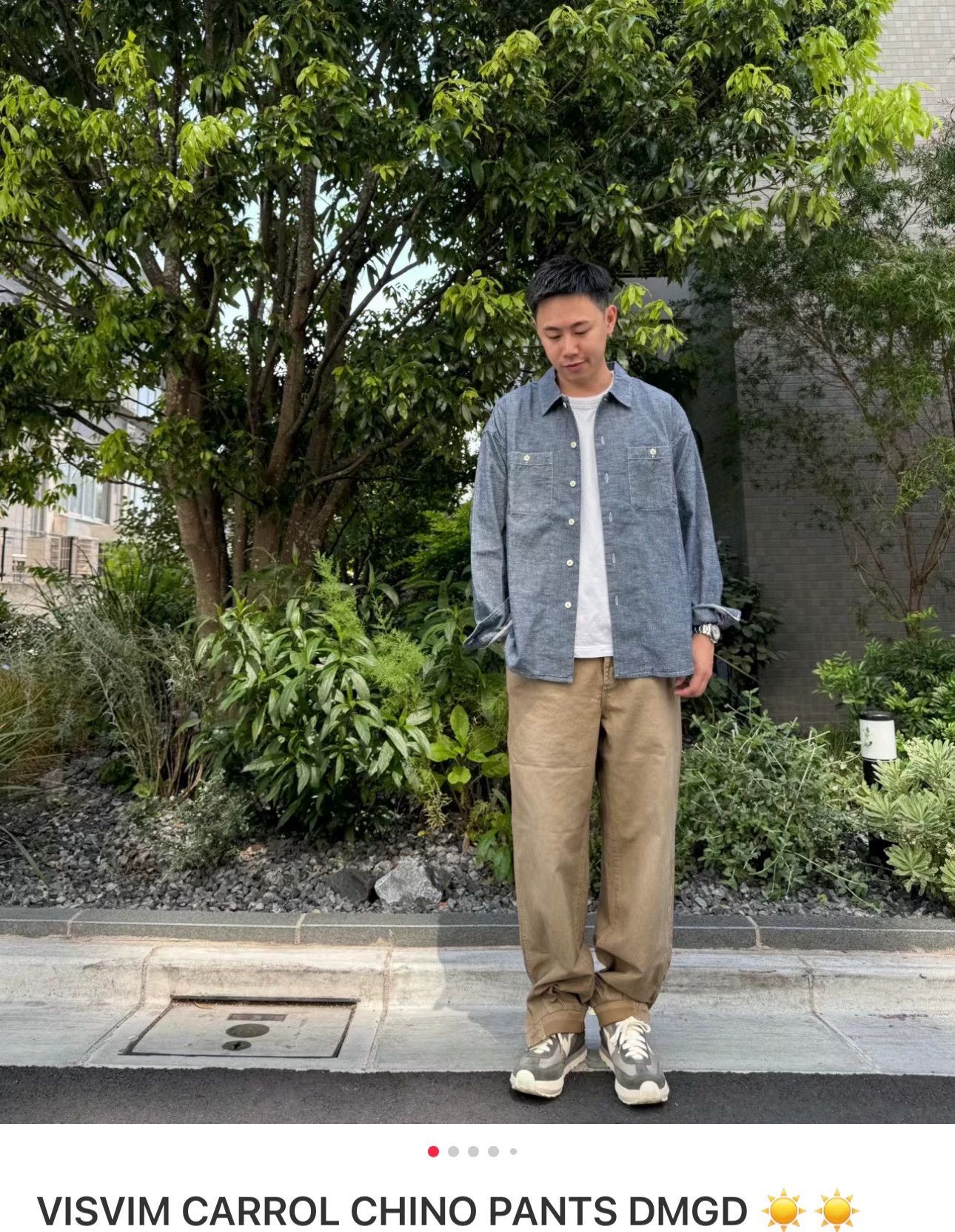Visvim Visvim 24ss Carrol Chino Pants Dmgd Size US 30 / EU 46 - 3 Thumbnail