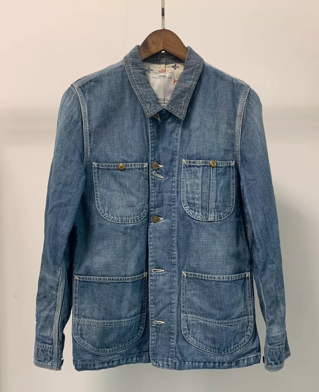 Visvim visvim classic cross denim jacket Size US M / EU 48-50 / 2 - 2 Thumbnail