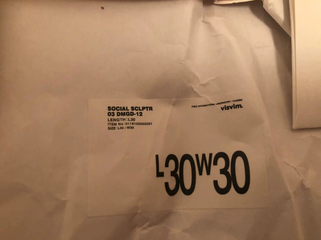 Visvim VISVIM SOCIAL SCULPTURE DAMAGED-12 wash 03 jeans Size US 30 / EU 46 - 7 Thumbnail