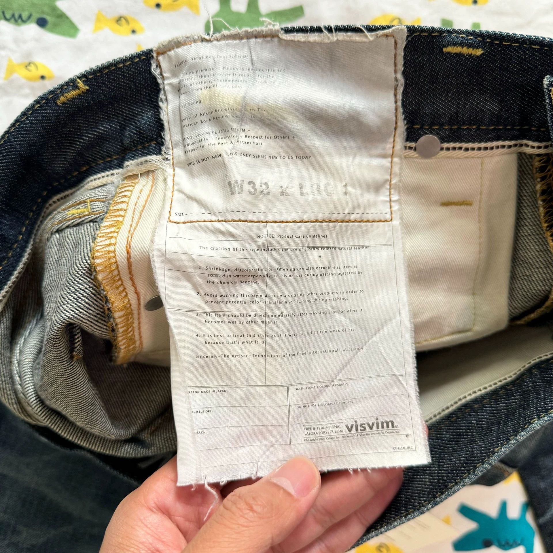 Visvim Visvim Fluxus 03 Cattle Pants 03NW Size US 32 / EU 48 - 8 Thumbnail