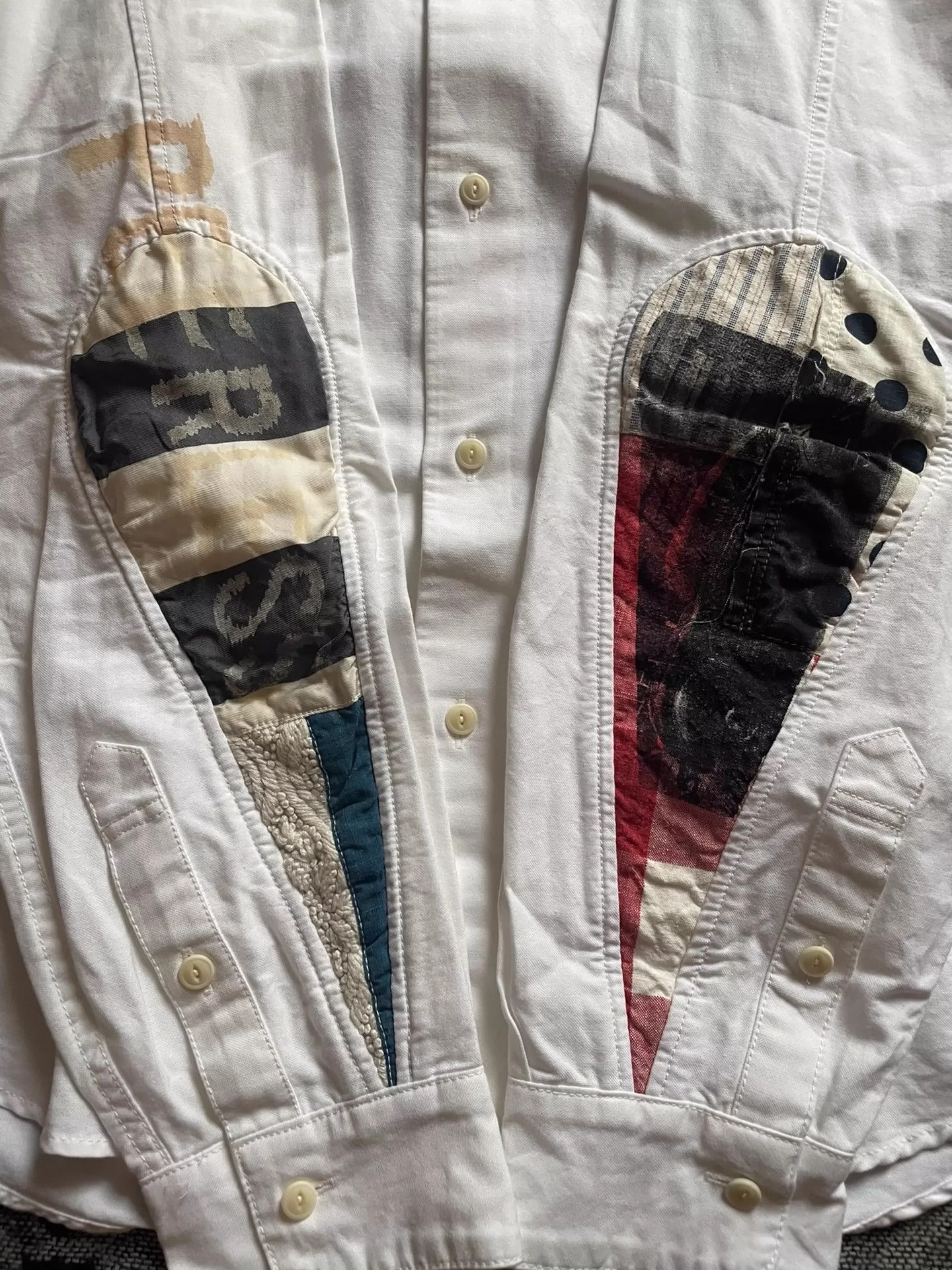 Visvim Visvim 19SS SPOT jumbo ALBACORE JUMBO SHIRT L/S COLLAGE Size US L / EU 52-54 / 3 - 2 Thumbnail