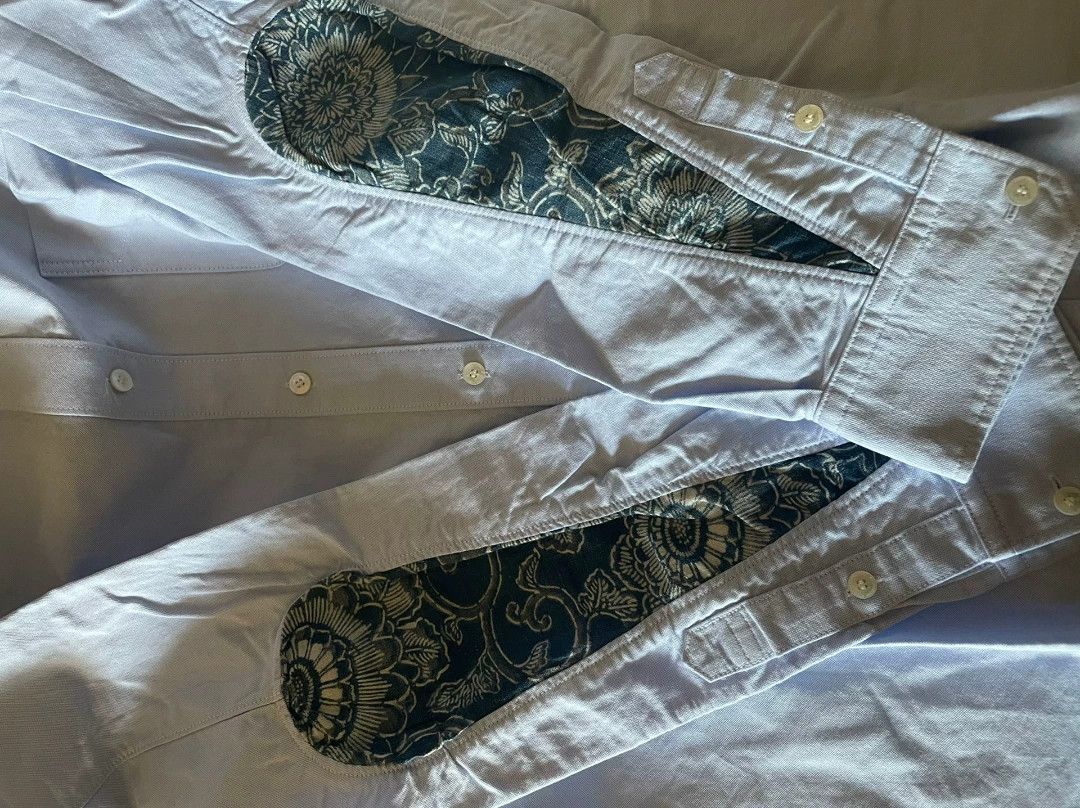 Visvim Visvim ALBACORE LUNGTA L/S Early antique cloth water drop shirt Size US L / EU 52-54 / 3 - 3 Thumbnail