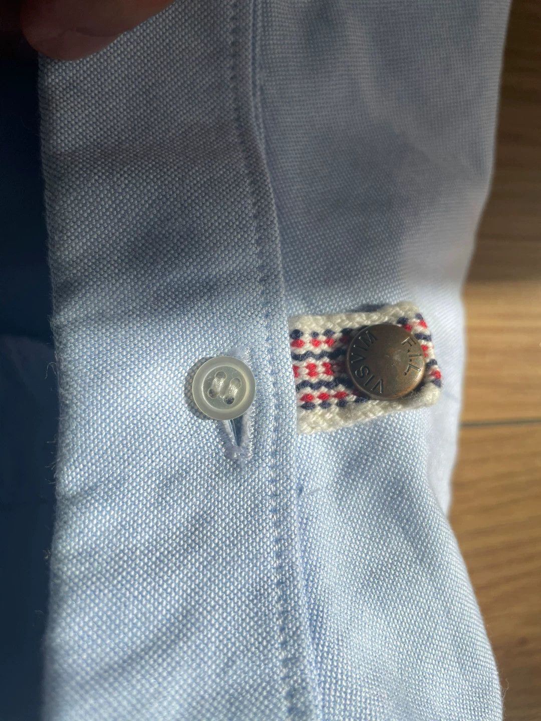 Visvim Visvim ALBACORE LUNGTA L/S Early antique cloth water drop shirt Size US L / EU 52-54 / 3 - 5 Thumbnail
