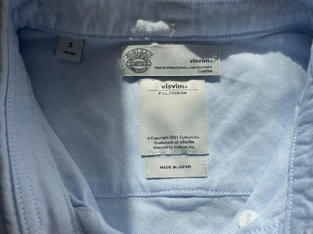 Visvim Visvim ALBACORE LUNGTA L/S Early antique cloth water drop shirt Size US L / EU 52-54 / 3 - 4 Thumbnail