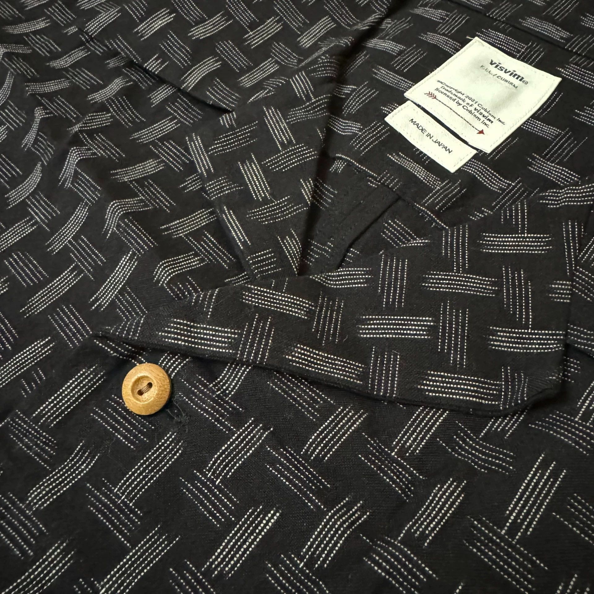 Visvim Visvim 23SS WALLIS SHIRT S/S KASURI Size US XL / EU 56 / 4 - 8 Thumbnail