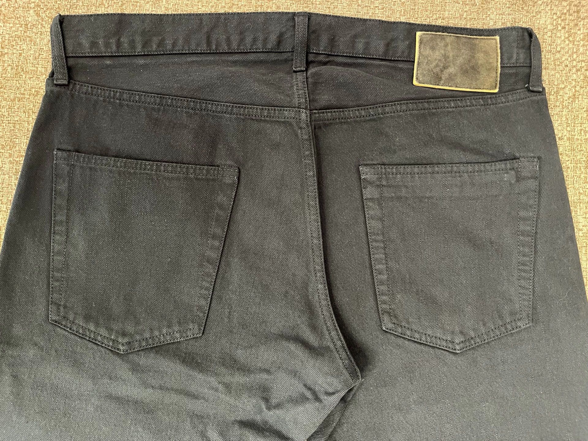 Visvim Visvim 21aw SPOT limited Social Sculpture 01SLIM OverDye readymade garments heavy dyed black cattle Size US 34 / EU 50 - 5 Thumbnail