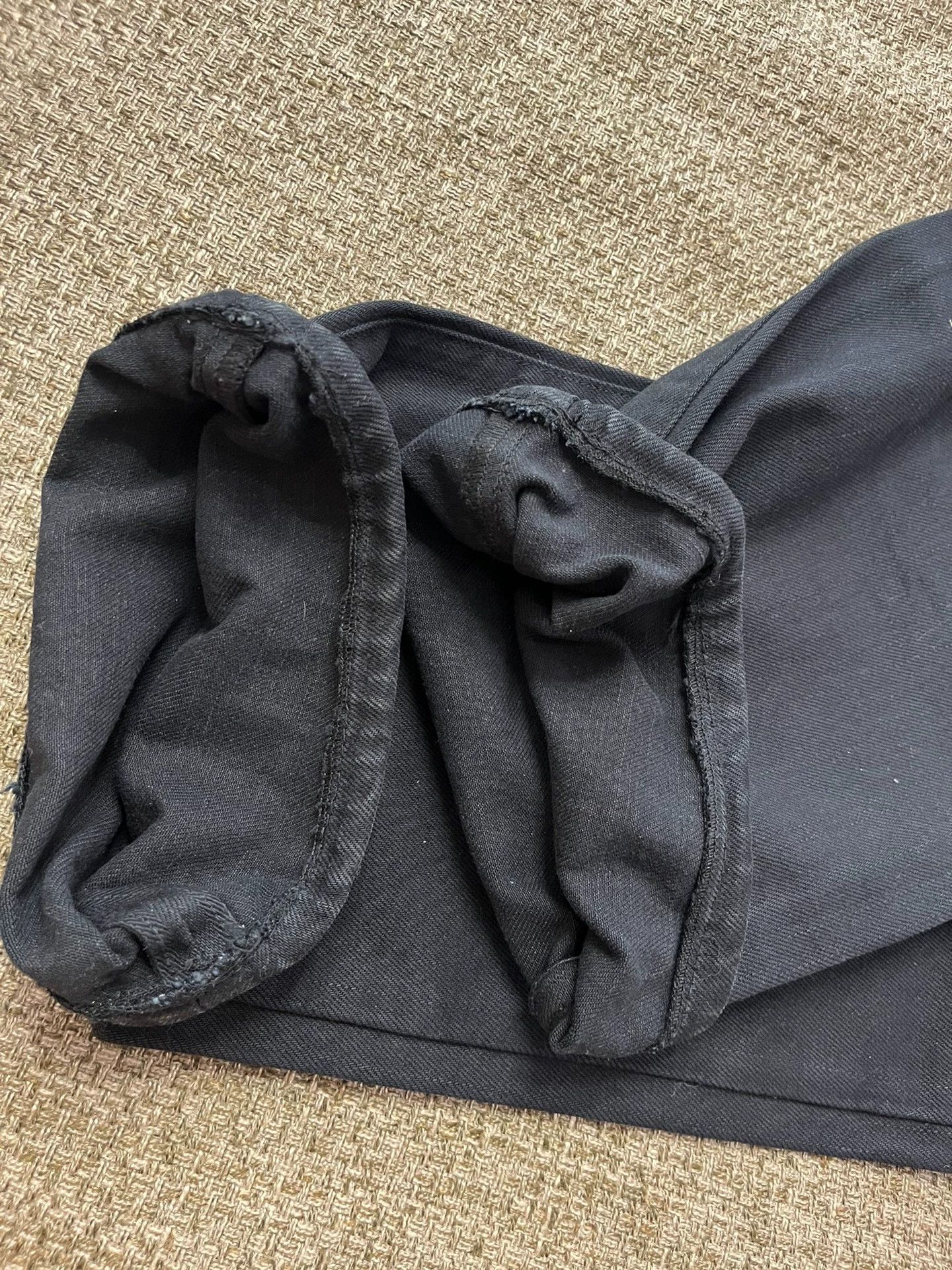 Visvim Visvim 21aw SPOT limited Social Sculpture 01SLIM OverDye readymade garments heavy dyed black cattle Size US 34 / EU 50 - 6 Thumbnail