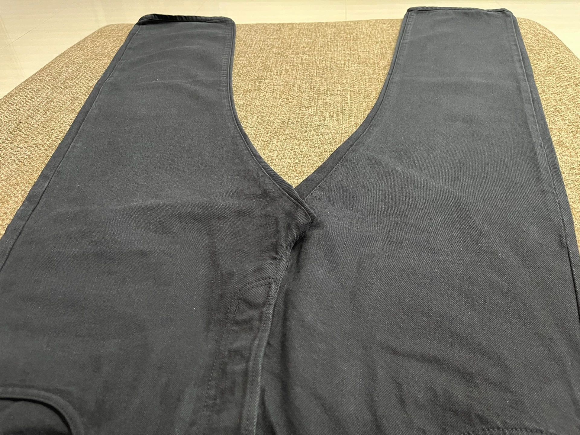 Visvim Visvim 21aw SPOT limited Social Sculpture 01SLIM OverDye readymade garments heavy dyed black cattle Size US 34 / EU 50 - 3 Thumbnail