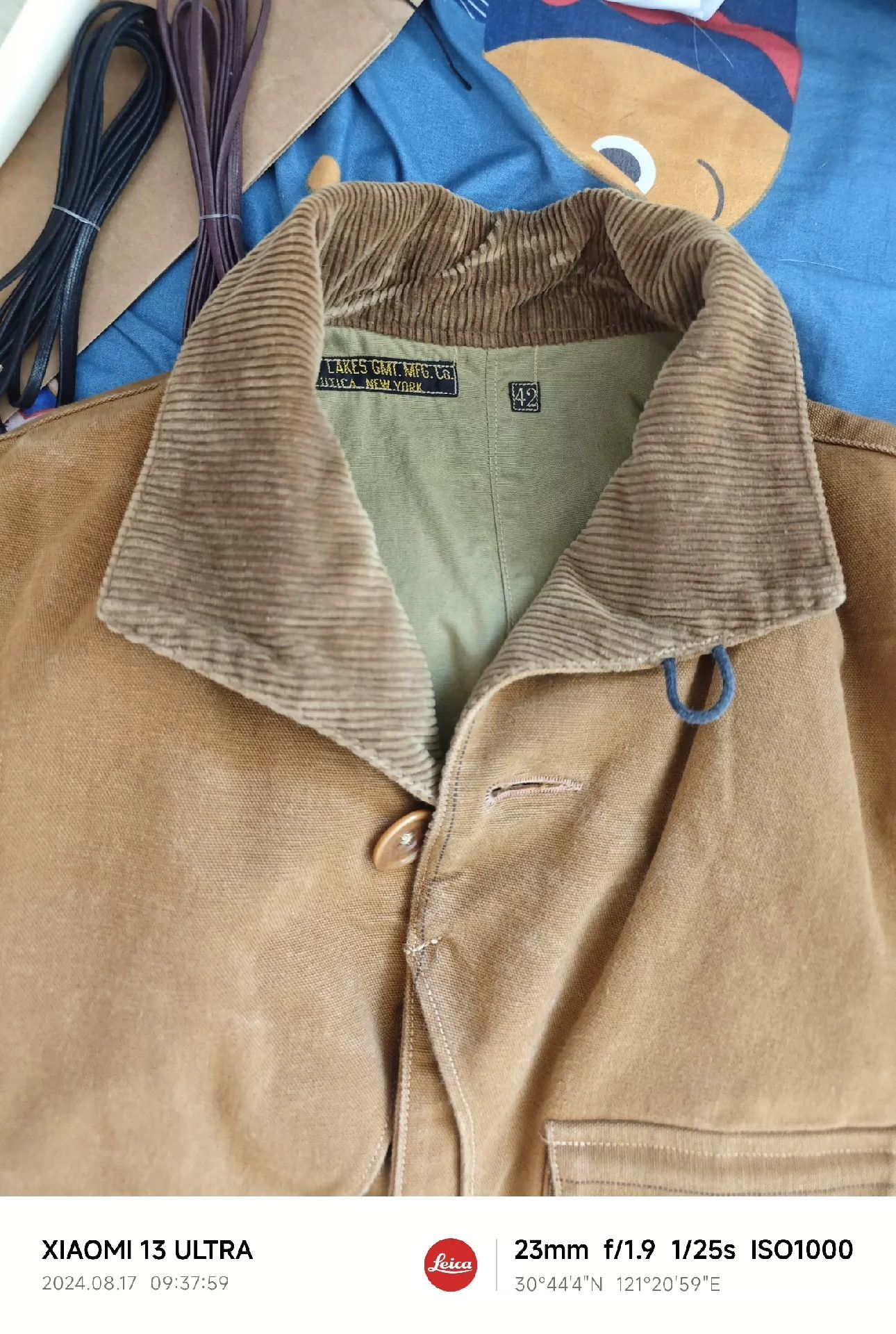 Freewheelers Freewheelers heavy canvas frock vest Size US XL / EU 56 / 4 - 3 Thumbnail
