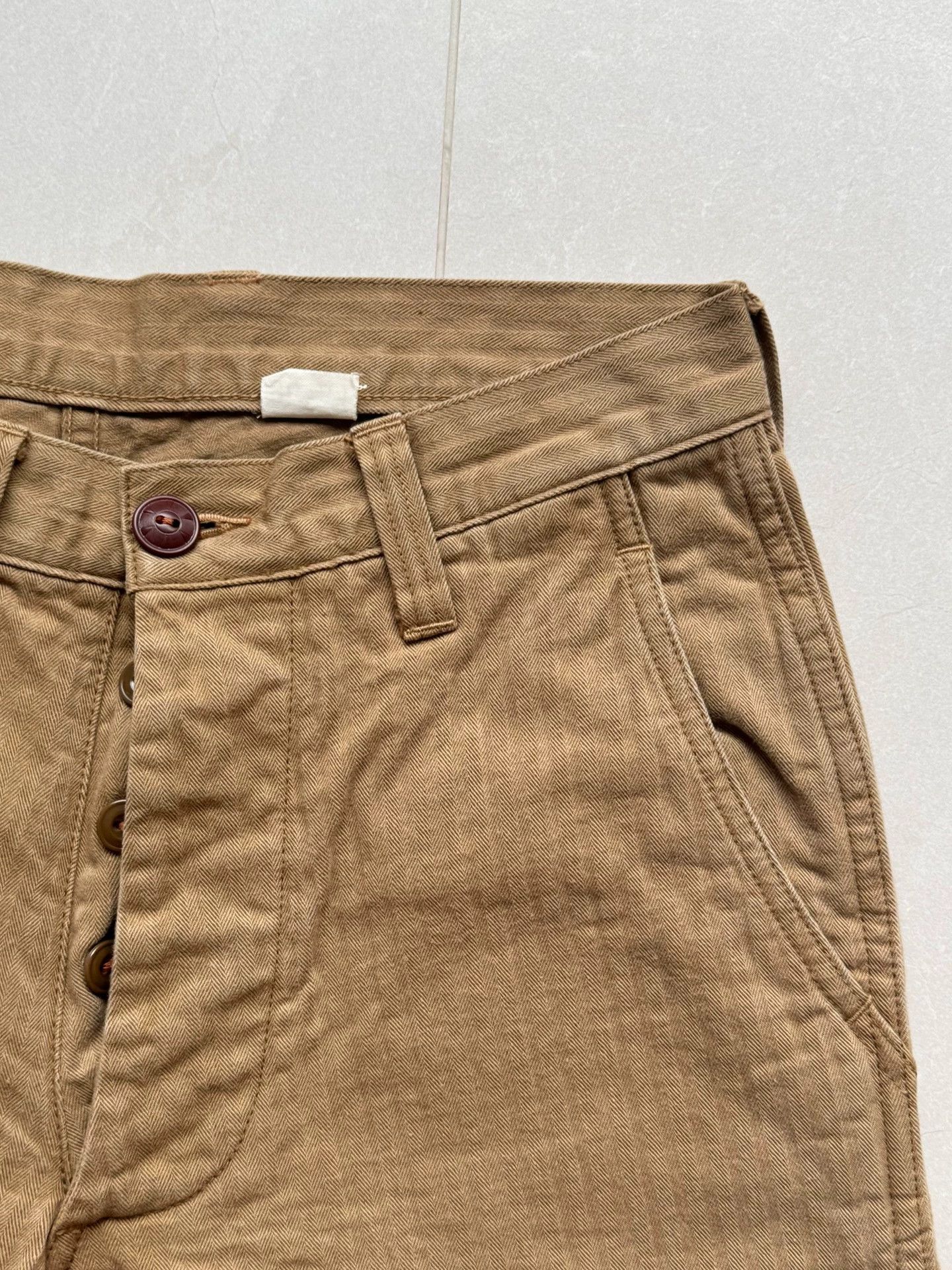 Freewheelers Freewheelers Herringbone military trousers Size US 30 / EU 46 - 5 Thumbnail