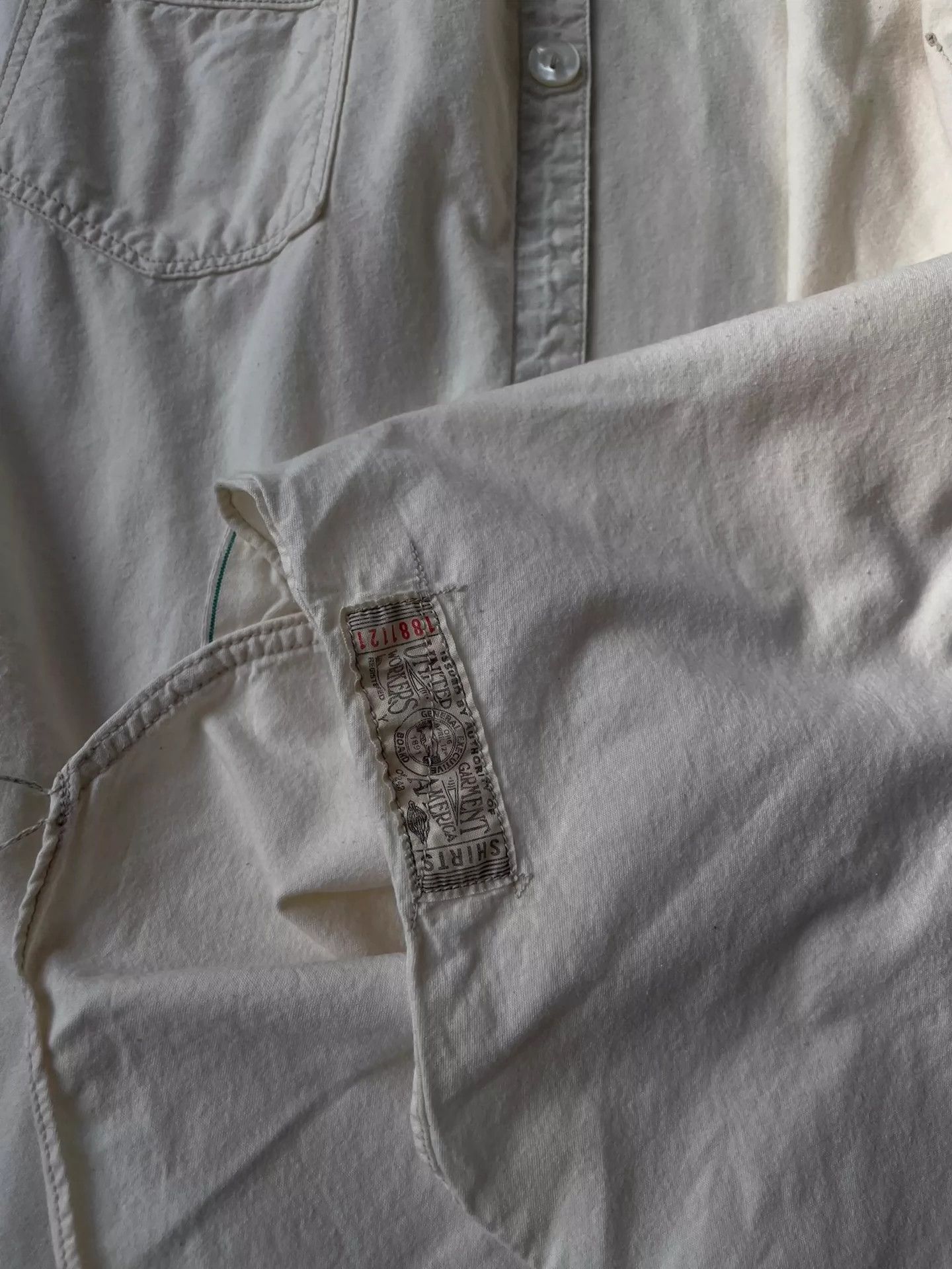 Freewheelers Freewheelers White overalls shirt Size US M / EU 48-50 / 2 - 3 Thumbnail