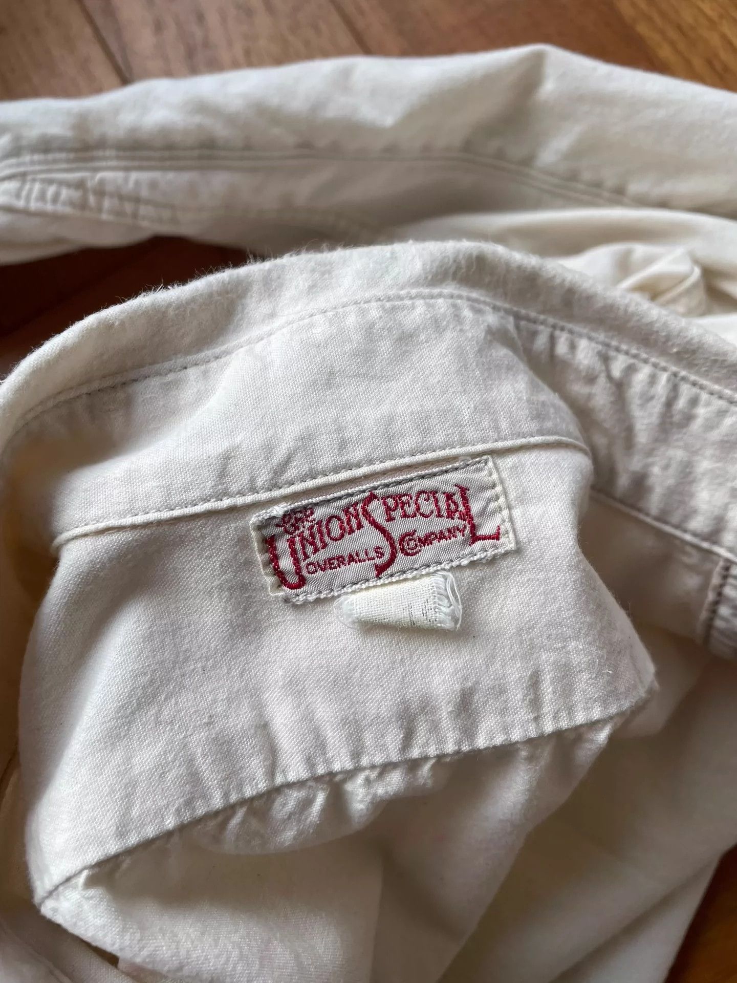 Freewheelers Freewheelers White overalls shirt Size US M / EU 48-50 / 2 - 7 Thumbnail