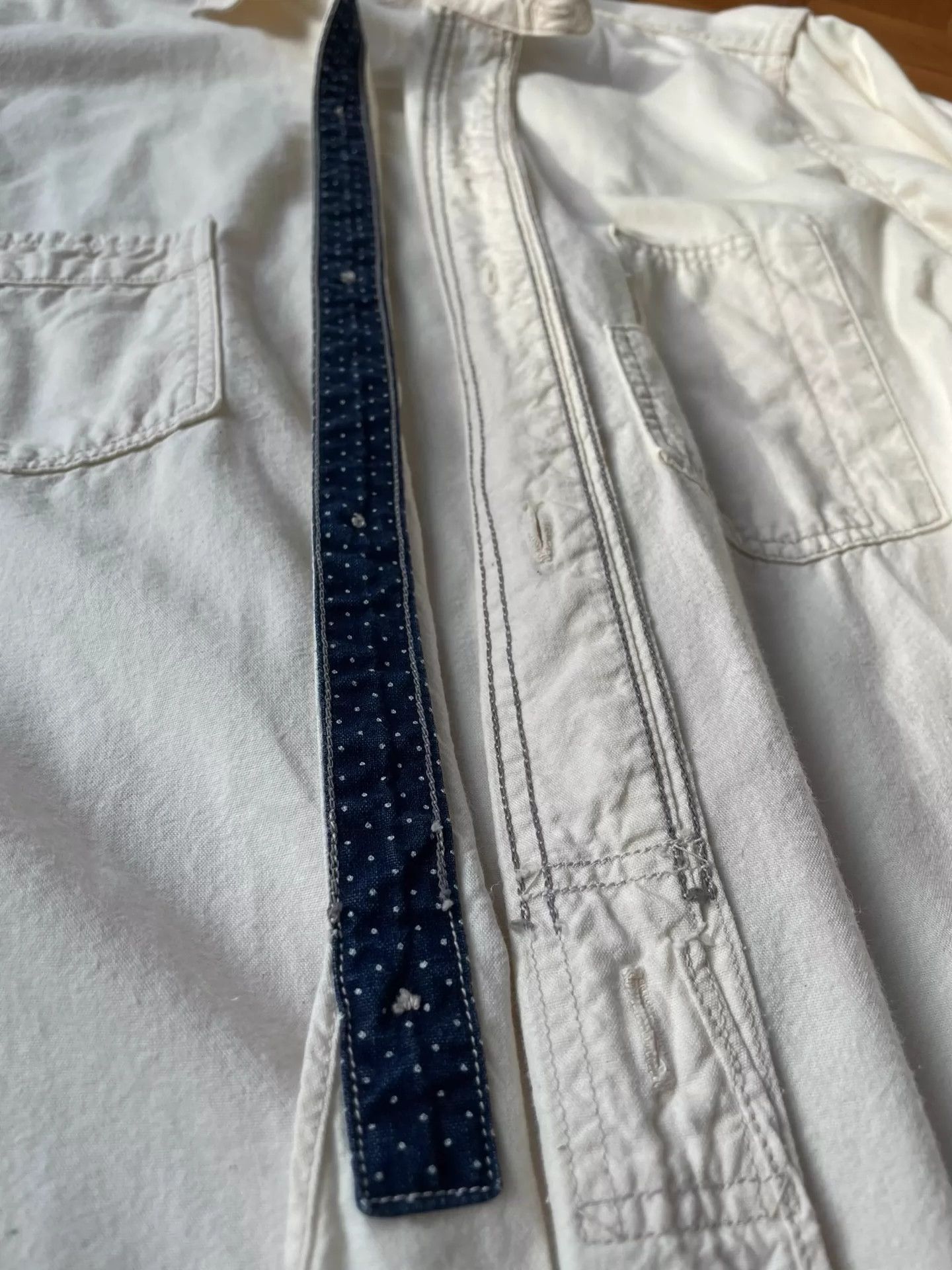 Freewheelers Freewheelers White overalls shirt Size US M / EU 48-50 / 2 - 4 Thumbnail