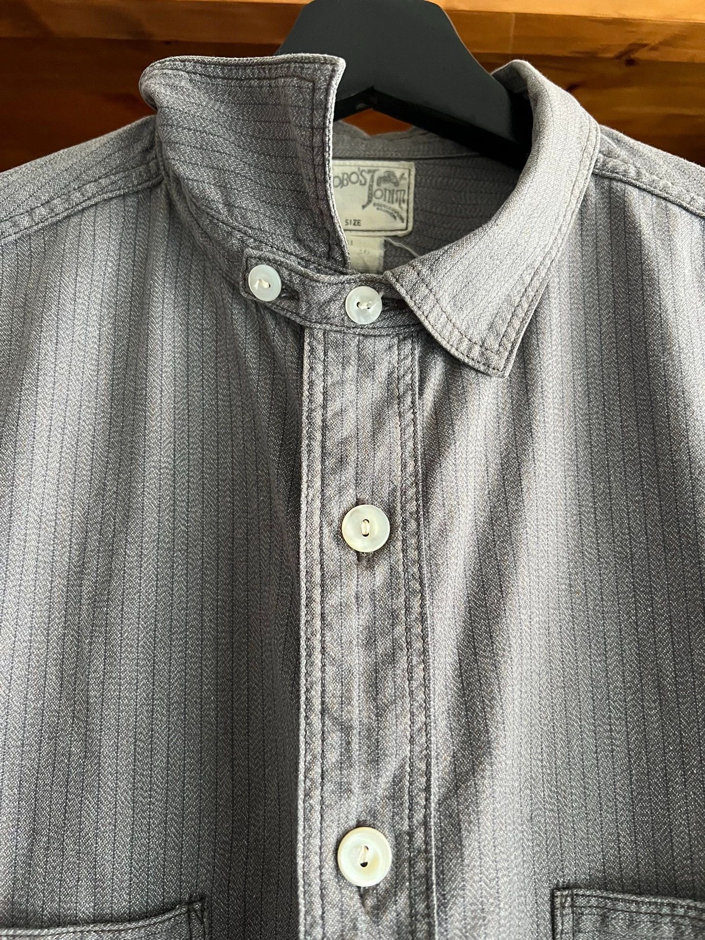 Freewheelers Freewheelers Early out-of-print retro overalls shirt Size US L / EU 52-54 / 3 - 4 Thumbnail
