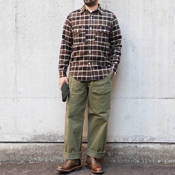 Freewheelers Freewheelers Flannel frock shirt Size US XL / EU 56 / 4 - 4 Thumbnail