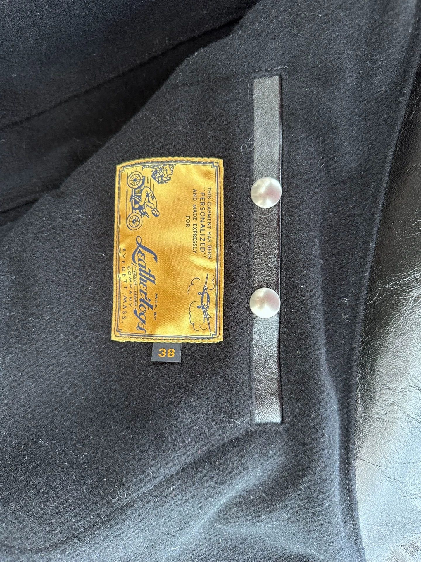 Freewheelers Freewheelers Pig milk motorcycle horse leather jacket Size US M / EU 48-50 / 2 - 5 Thumbnail
