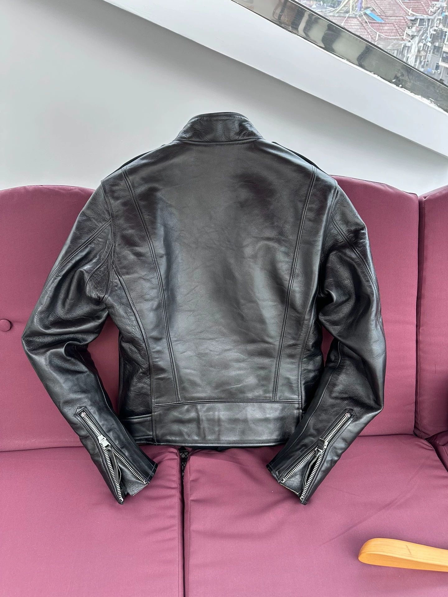 Freewheelers Freewheelers Pig milk motorcycle horse leather jacket Size US M / EU 48-50 / 2 - 2 Thumbnail
