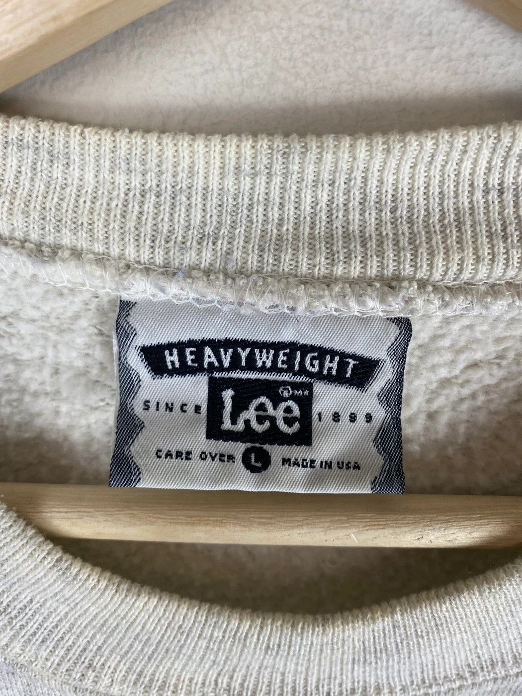 Lee × Vintage Vintage Crewneck Lee Crewneck Vintage Sweatshirt Size US M / EU 48-50 / 2 - 3 Thumbnail