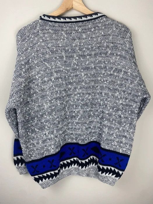 Vintage Vintage Native Compass Knit Sweater Size US M / EU 48-50 / 2 - 2 Thumbnail