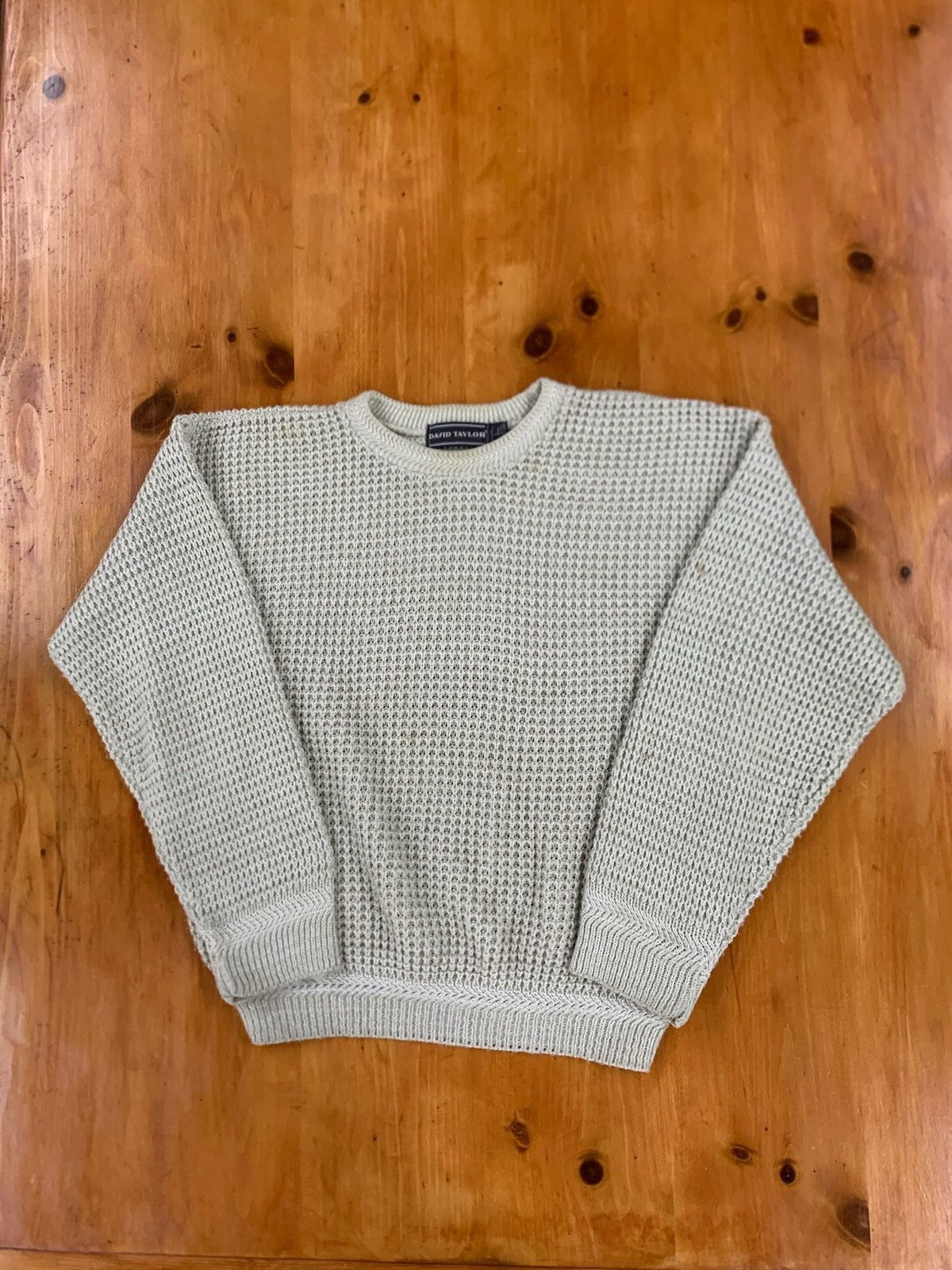 Vintage Vintage Box Knit Sweater Size US L / EU 52-54 / 3 - 2 Thumbnail