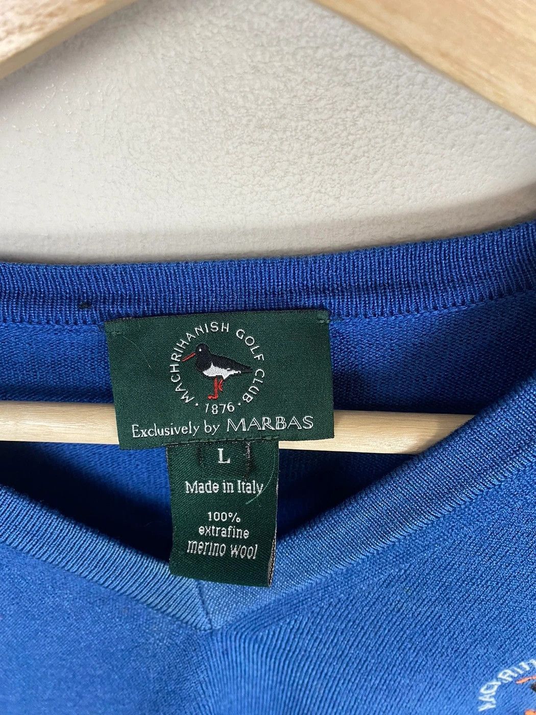 Vintage Vintage Italian Merino Wool Knit Sweater Size US S / EU 44-46 / 1 - 3 Thumbnail