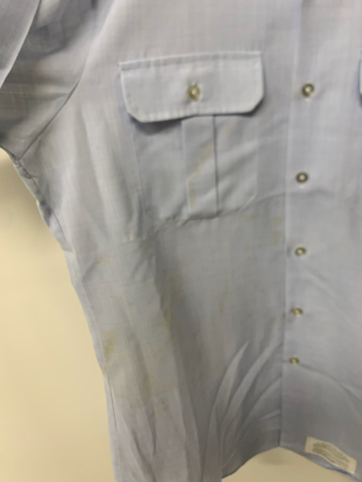 Vintage Vintage 1990s Army Barracks Shirt Size US L / EU 52-54 / 3 - 2 Thumbnail