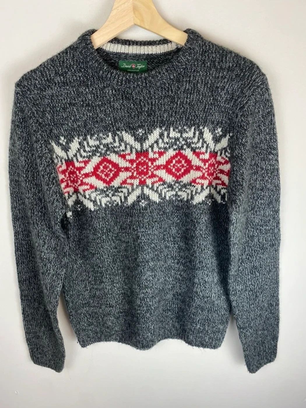 Vintage Vintage Aztec Snow Knit Sweater Size US S / EU 44-46 / 1 - 3 Thumbnail
