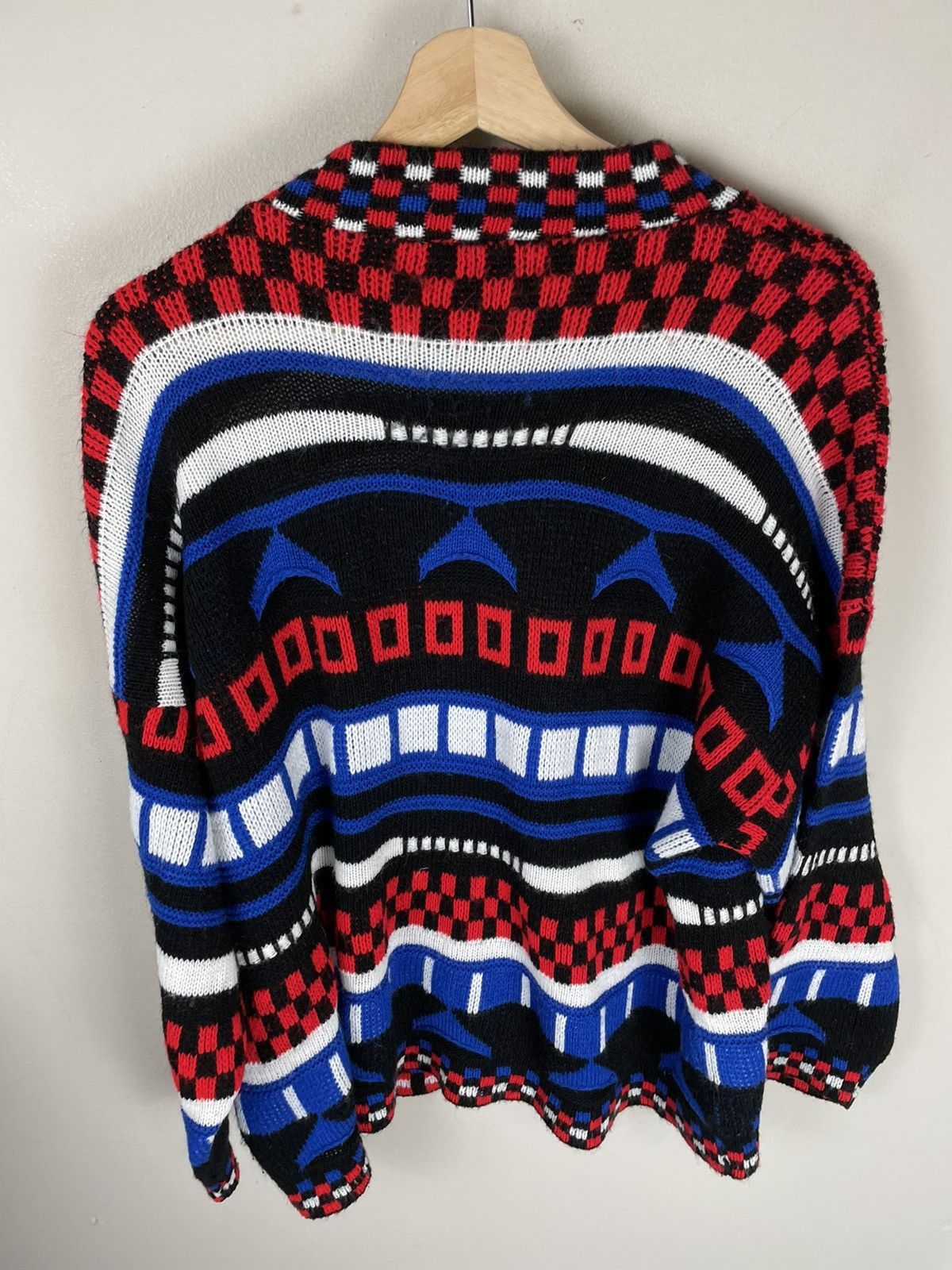 Vintage Vintage Dolphin Raceway Knit Sweater Size US XL / EU 56 / 4 - 3 Thumbnail