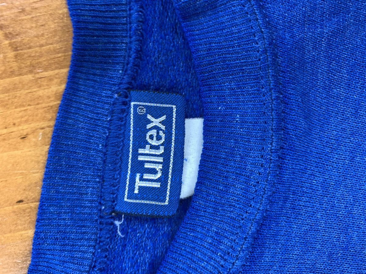 Vintage Vintage Crewneck Tultex Blank Blue Vintage Sweatshirt Size US L / EU 52-54 / 3 - 2 Thumbnail