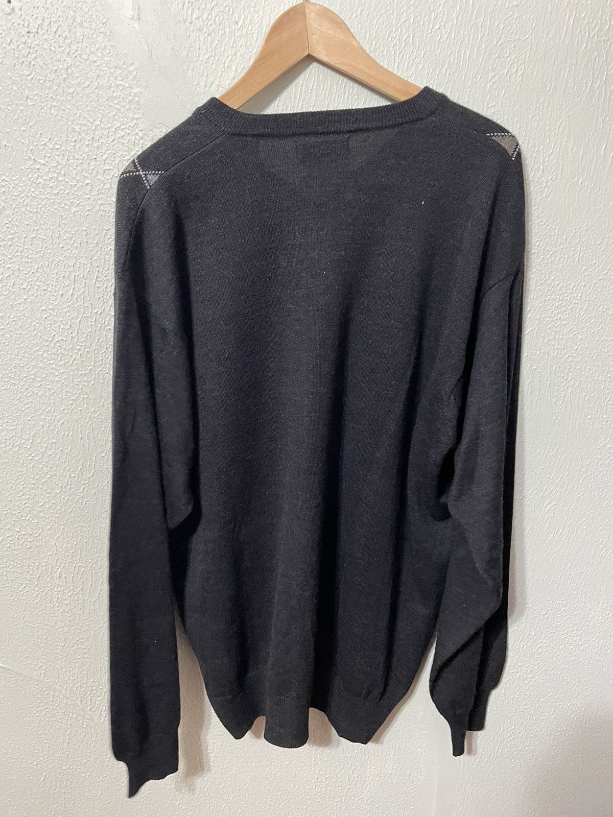 Vintage Vintage Diamond Argyle Knit Sweater Size US XL / EU 56 / 4 - 2 Thumbnail