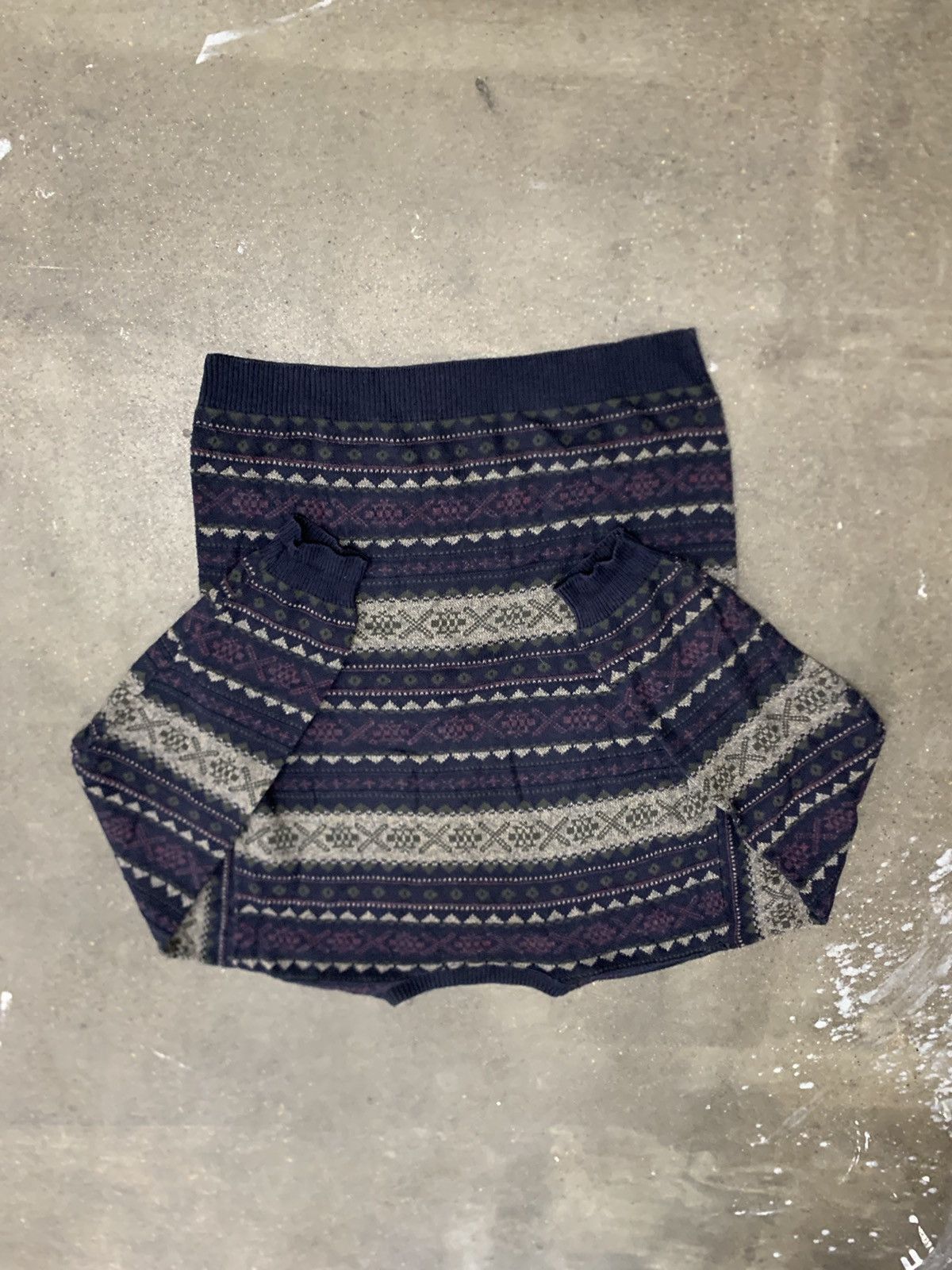 Vintage Vintage Hazy Lumber Stripe Knit Sweater Size US XL / EU 56 / 4 - 3 Thumbnail