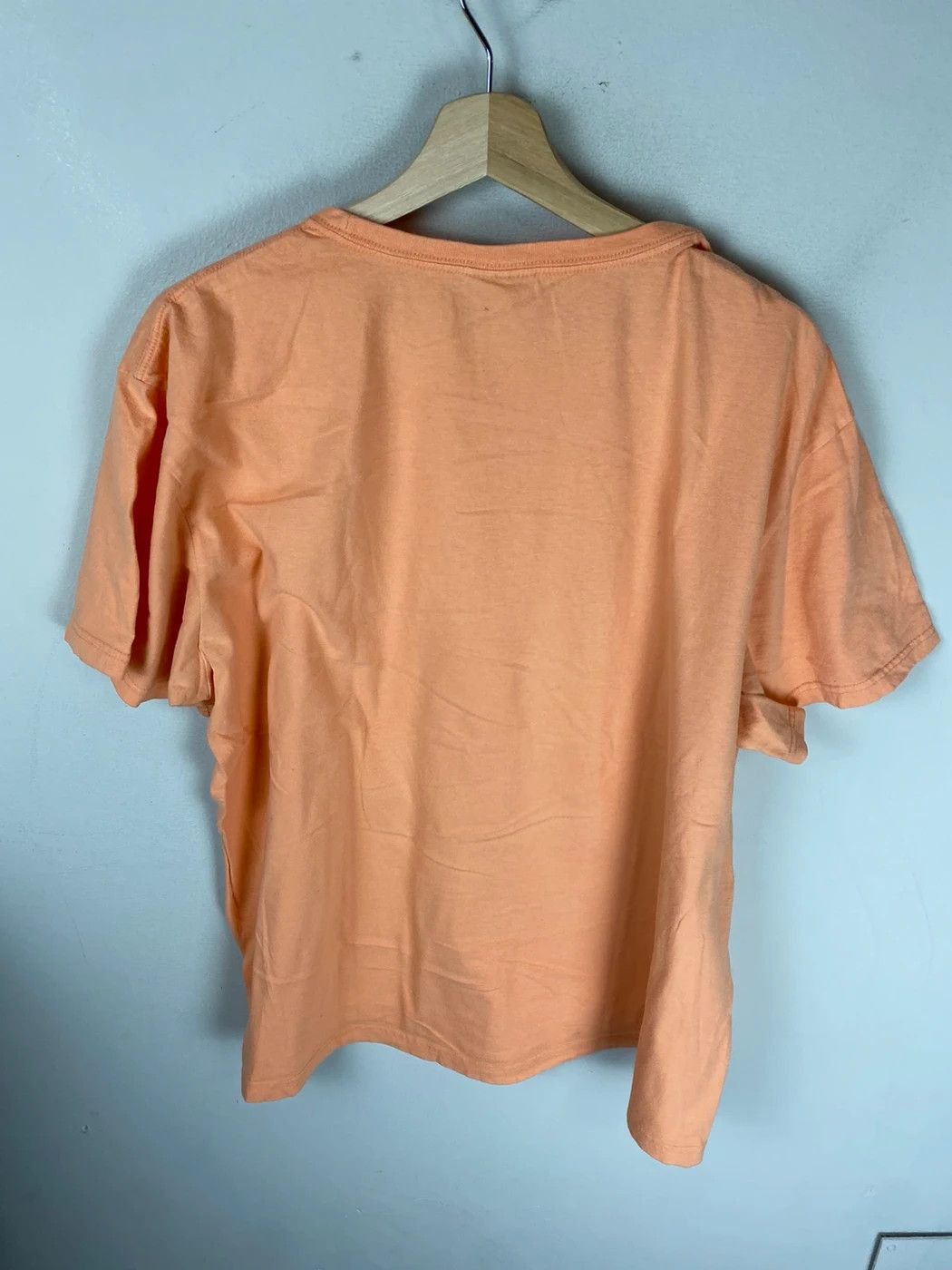 Polo Ralph Lauren × Vintage Vintage Polo Ralph Lauren Salmon Pony Tee Size US XL / EU 56 / 4 - 3 Thumbnail