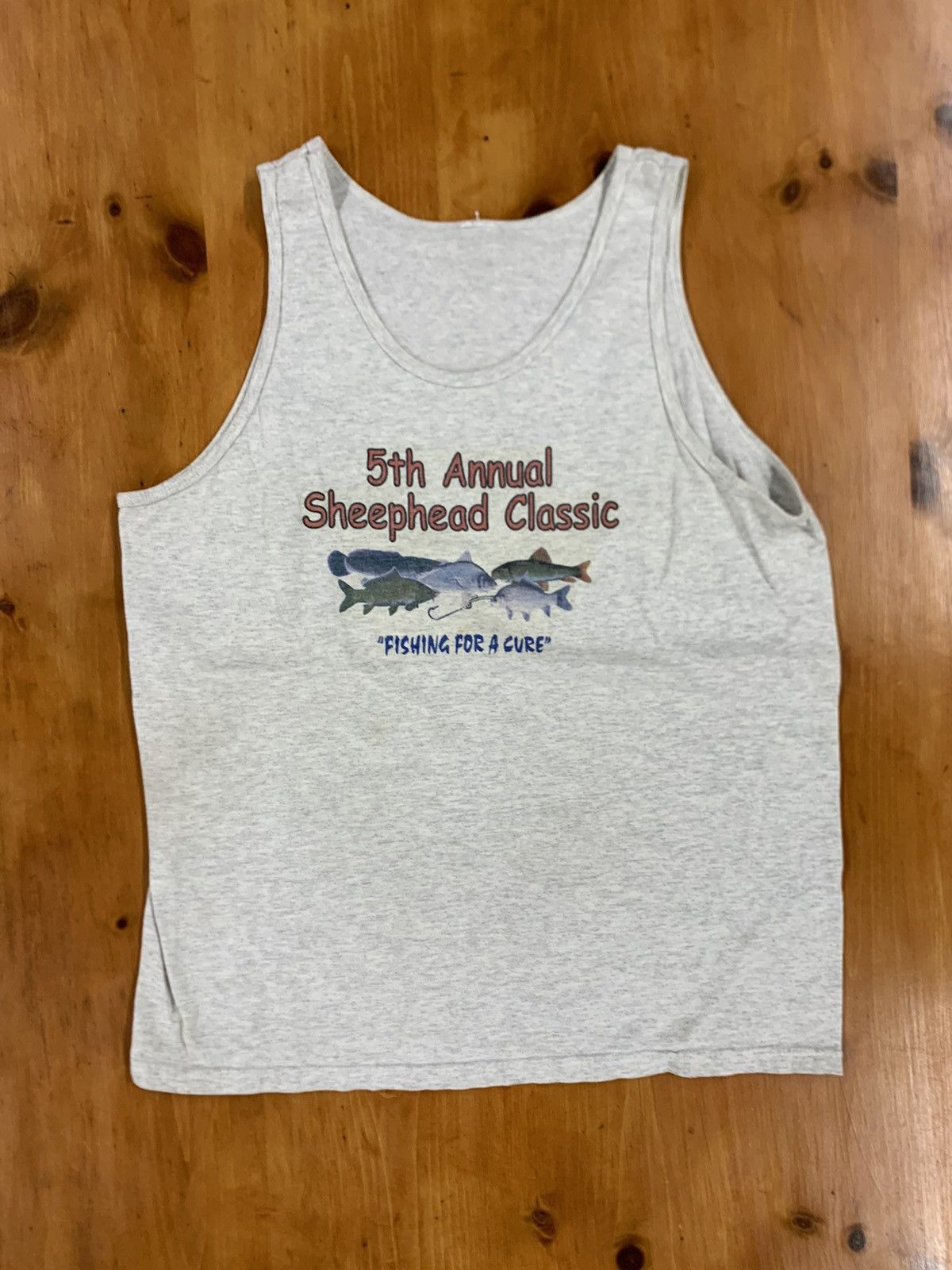 Vintage Vintage Sheephead Classic Tank Top Tee Size US XL / EU 56 / 4 - 3 Thumbnail