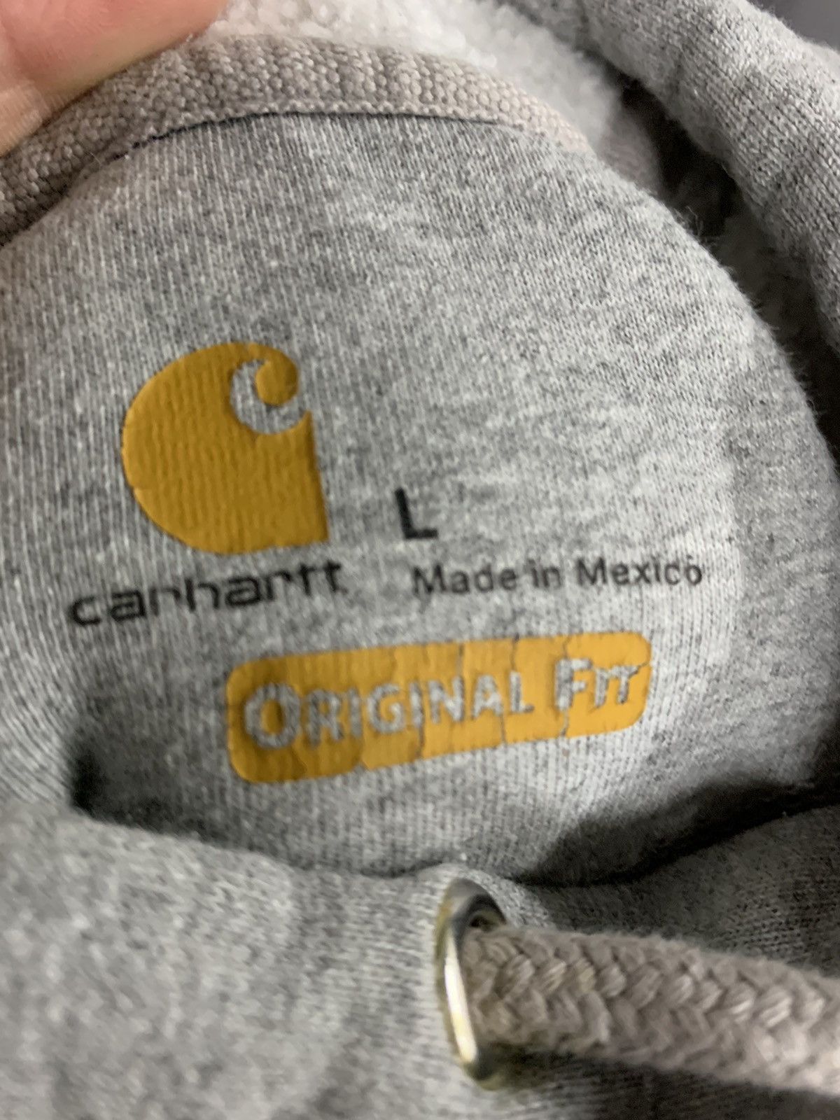 Carhartt × Vintage Vintage Crewneck Distressed Carhartt Vintage Sweatshirt Size US L / EU 52-54 / 3 - 4 Thumbnail