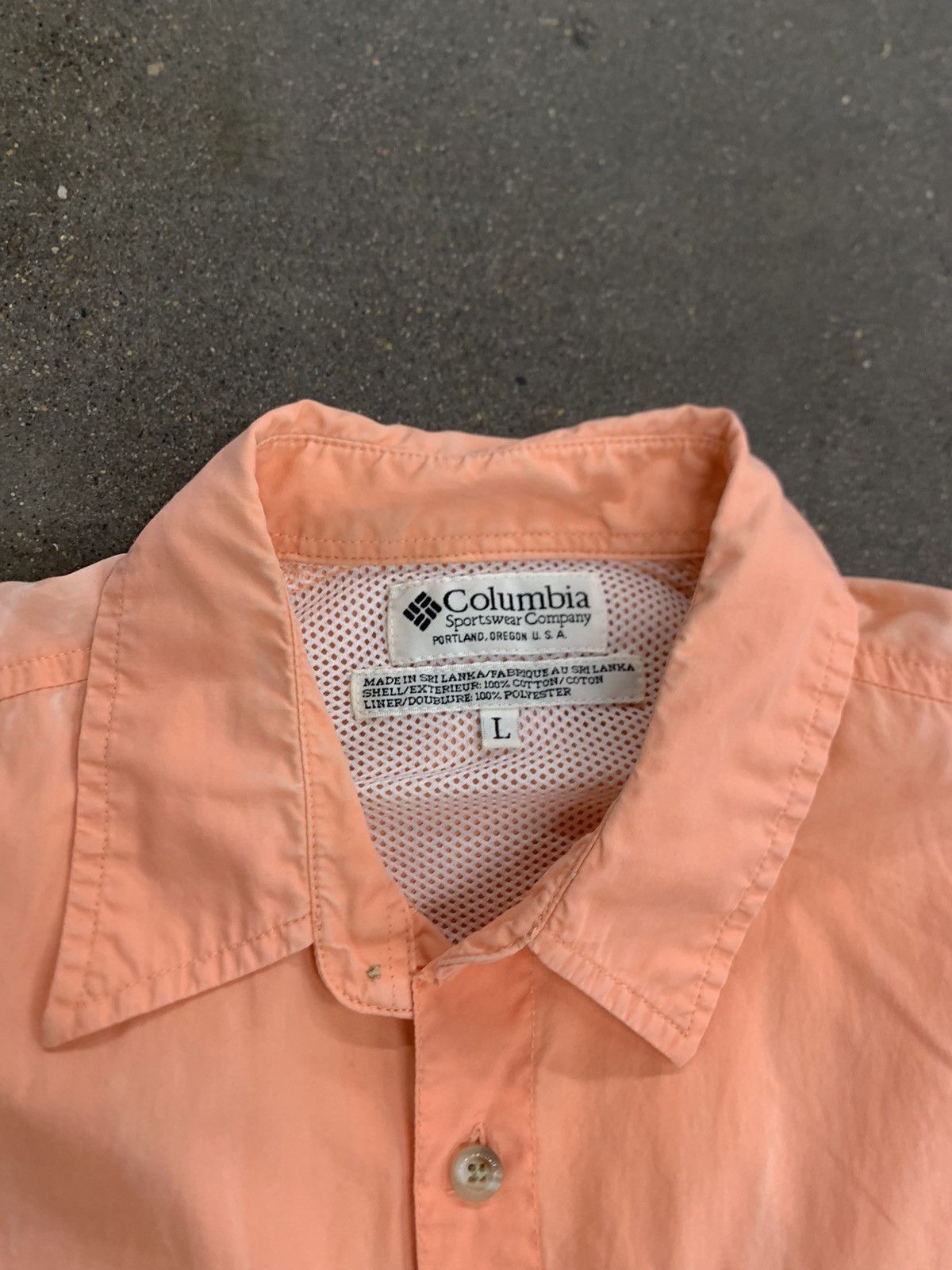 Columbia × Vintage Vintage Columbia PFG Pink Fishing Shirt Size US L / EU 52-54 / 3 - 2 Thumbnail