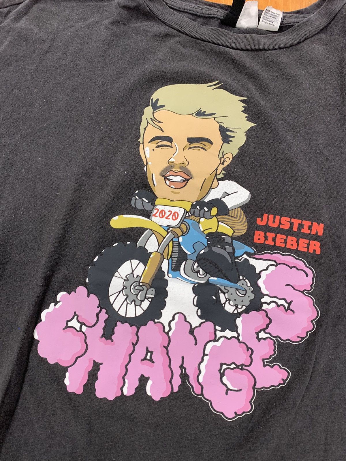 Harley Davidson × Vintage Vintage Justin Bieber Changes Motorcycle 2020 Tee Size US M / EU 48-50 / 2 - 3 Thumbnail