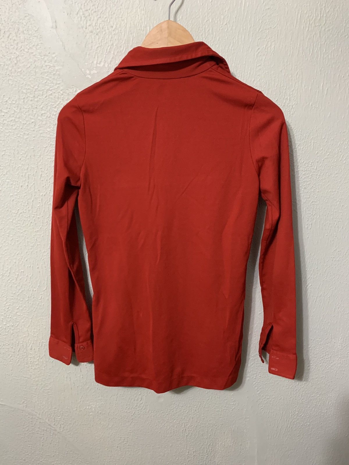 Vintage Vintage 90s Red Button Up Size US S / EU 44-46 / 1 - 4 Thumbnail