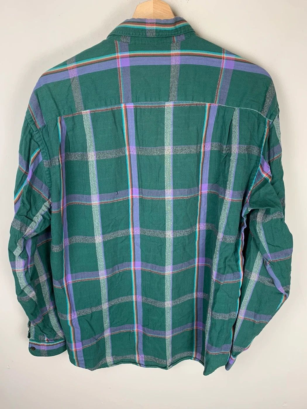 Vintage Vintage Flannel Dockers Vertical Rainbow Stripe Flannel Size US M / EU 48-50 / 2 - 2 Thumbnail
