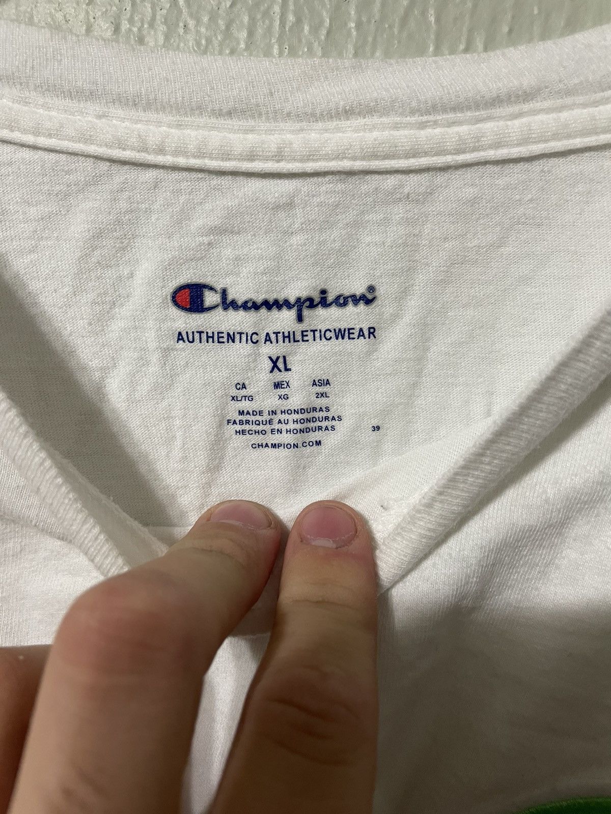 Champion × Vintage Vintage Champion Longsleeve Size US XL / EU 56 / 4 - 3 Thumbnail