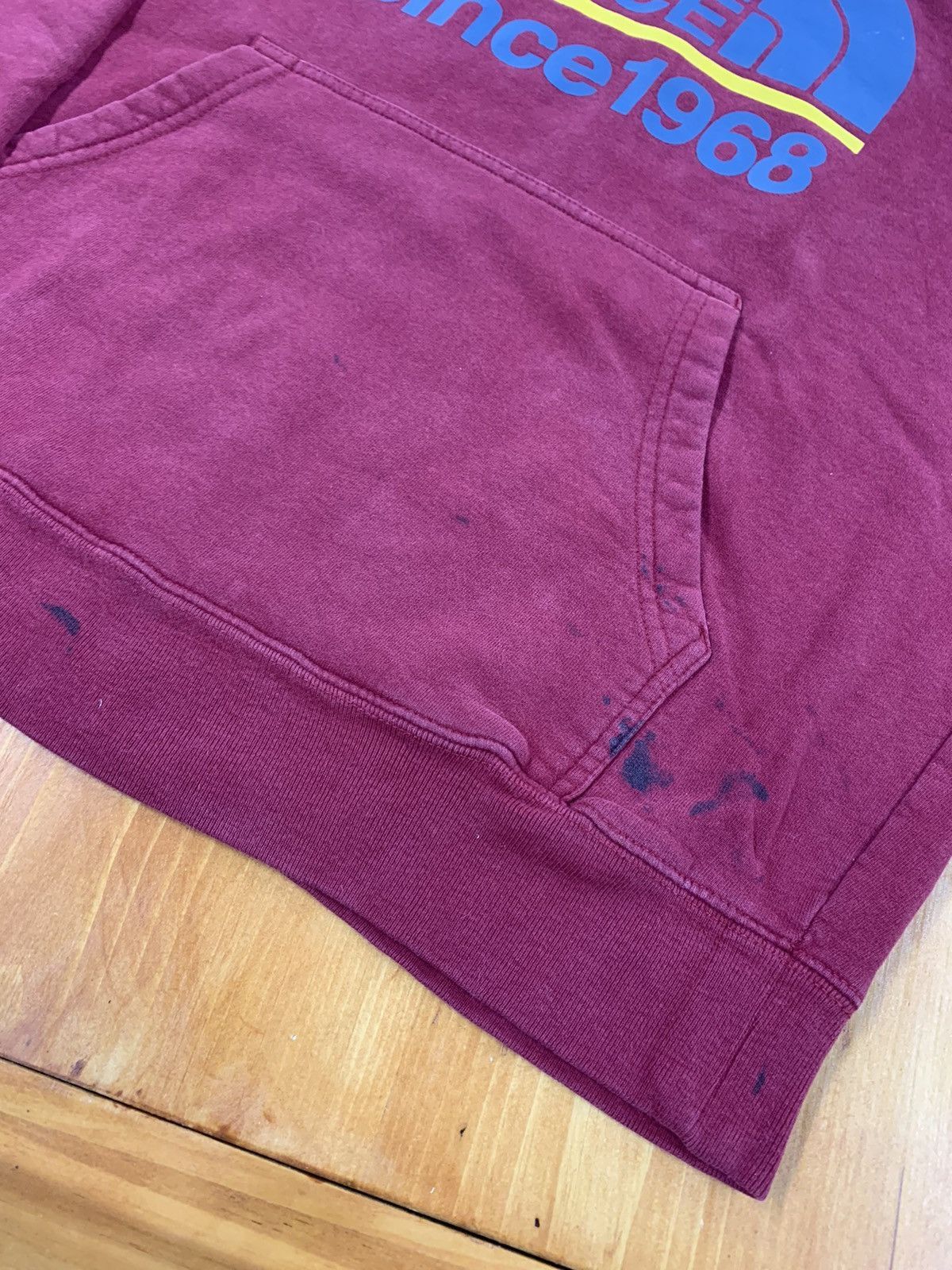 Vintage Vintage Crewneck NorthFace Stained Hoodie Size US L / EU 52-54 / 3 - 3 Thumbnail